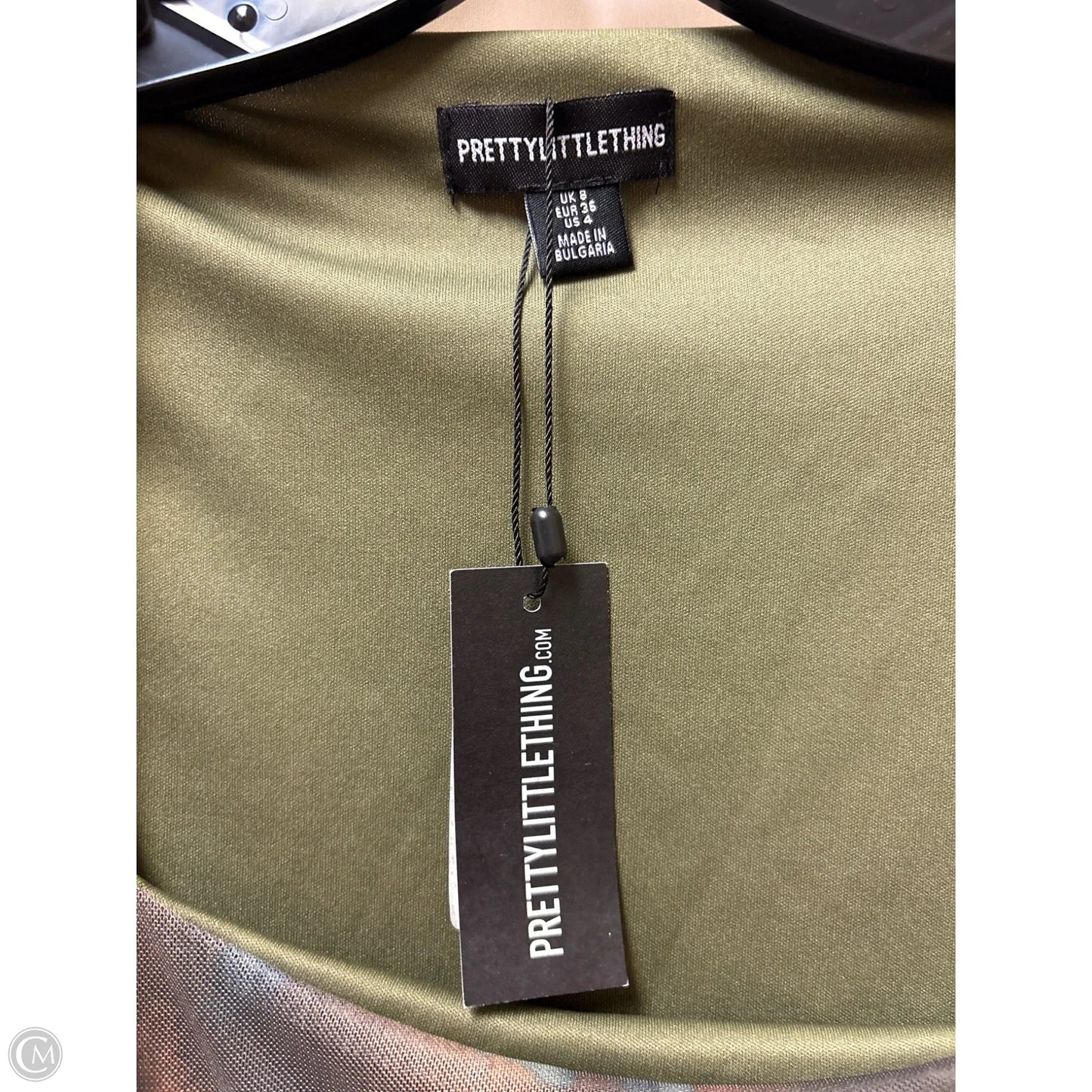 Dress Casual Midi By Pretty Little Thing In Green, Size: S