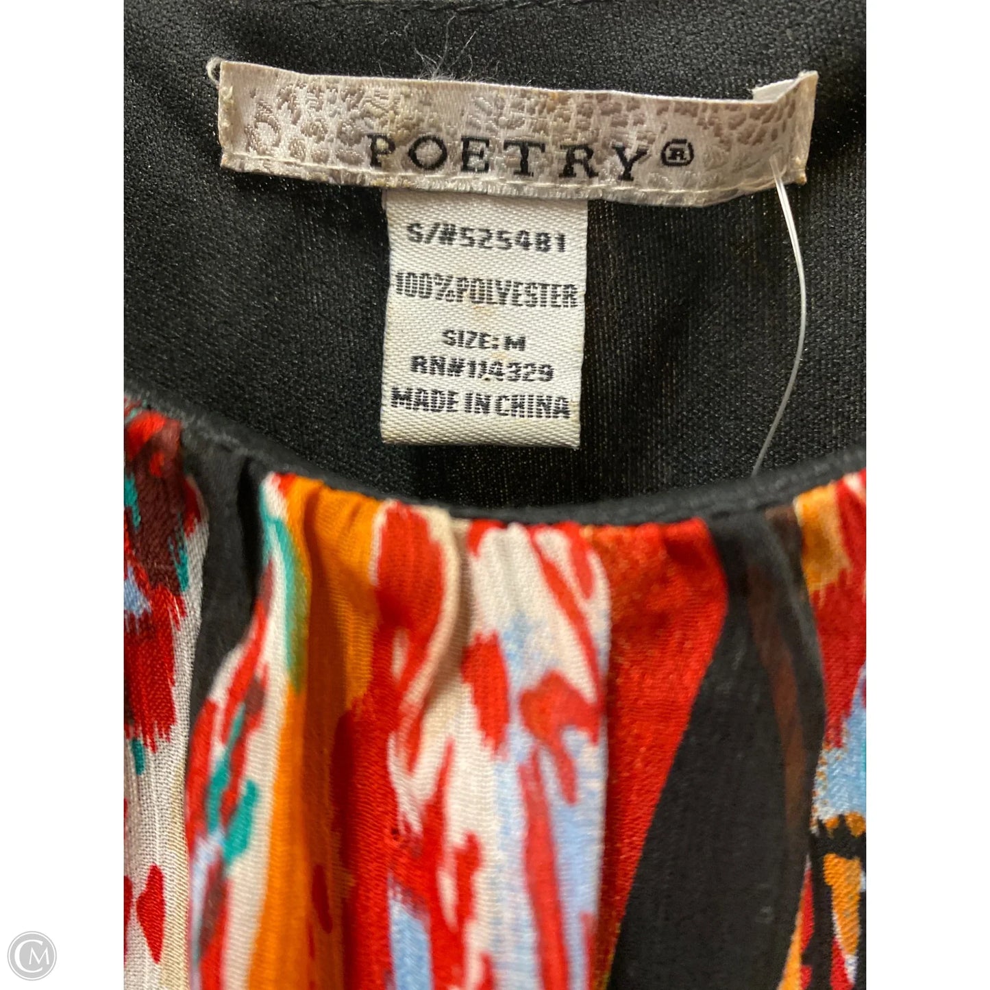 Dress Casual Midi By Poetry In Red, Size: M