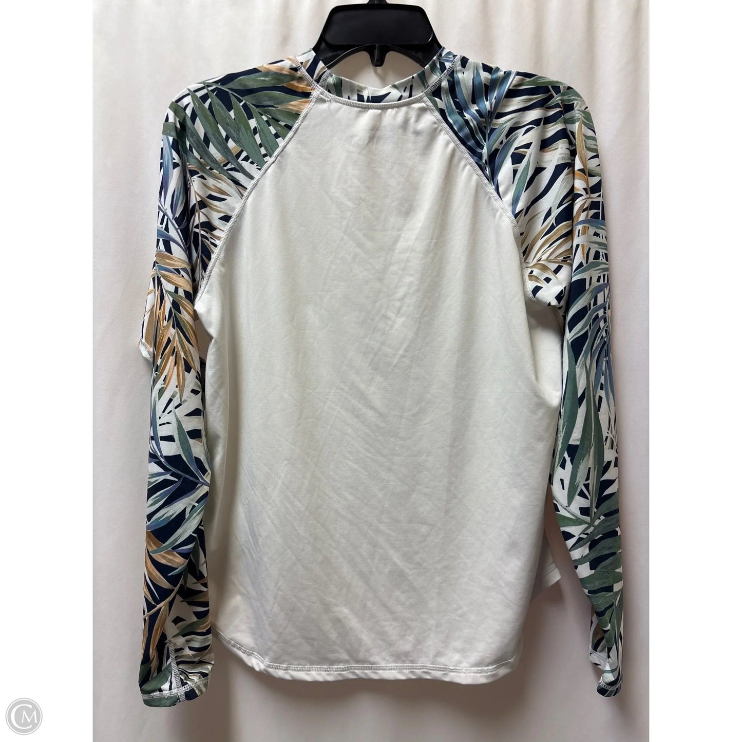 Swimsuit Top By Clothes Mentor In White, Size: M