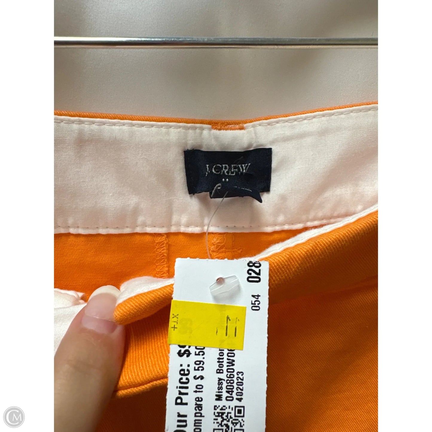 Shorts By J. Crew In Orange, Size: 6