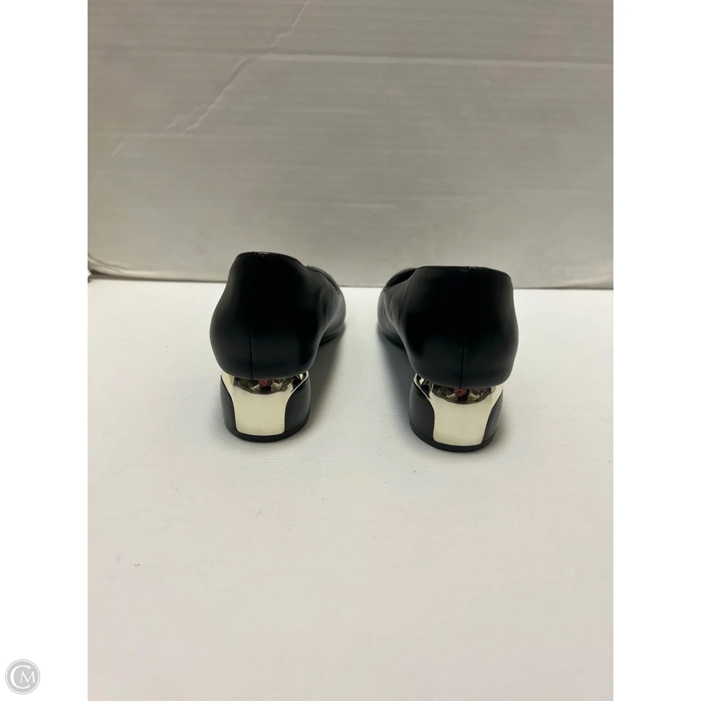 Shoes Heels Block By Clothes Mentor In Black, Size: 7.5