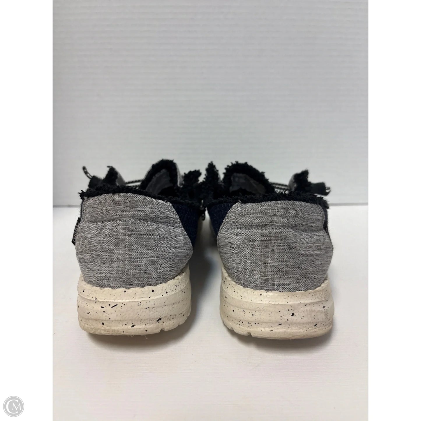 Shoes Flats By Hey Dude In Black, Size: 6