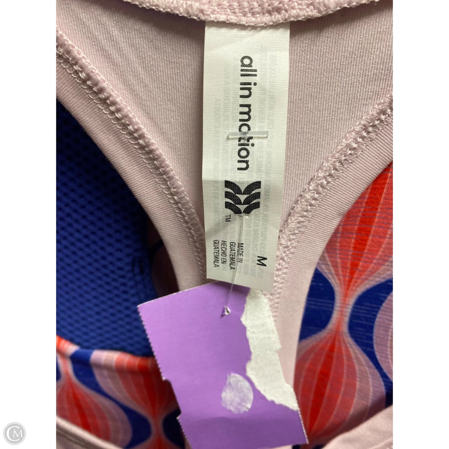 Athletic Tank Top By All In Motion In Pink, Size: M