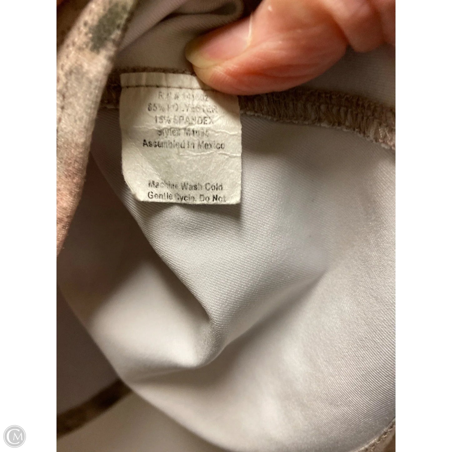 Athletic Pants 2pc By Evolution In Beige, Size: M