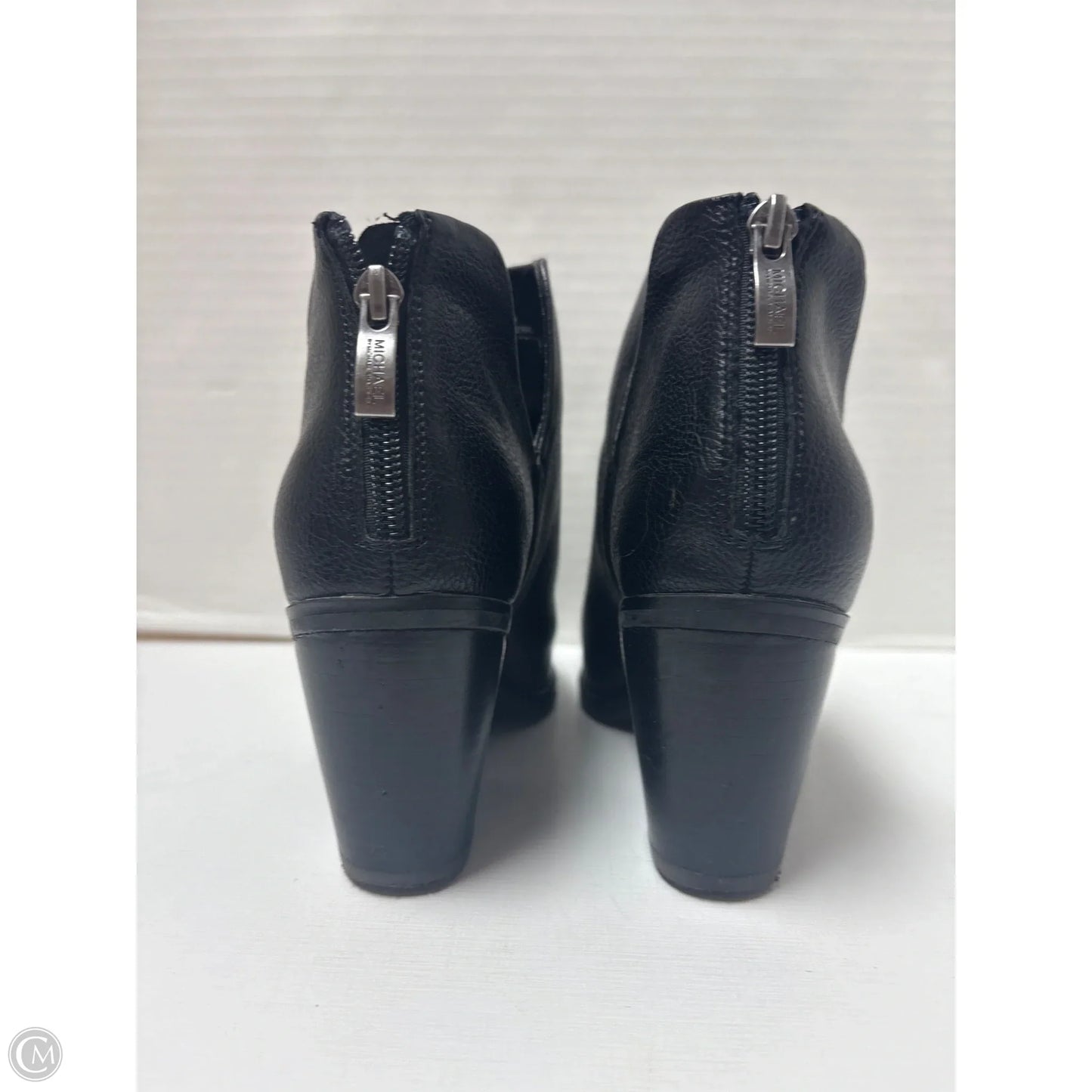 Boots Ankle Heels By Michael Shannon In Black, Size: 6