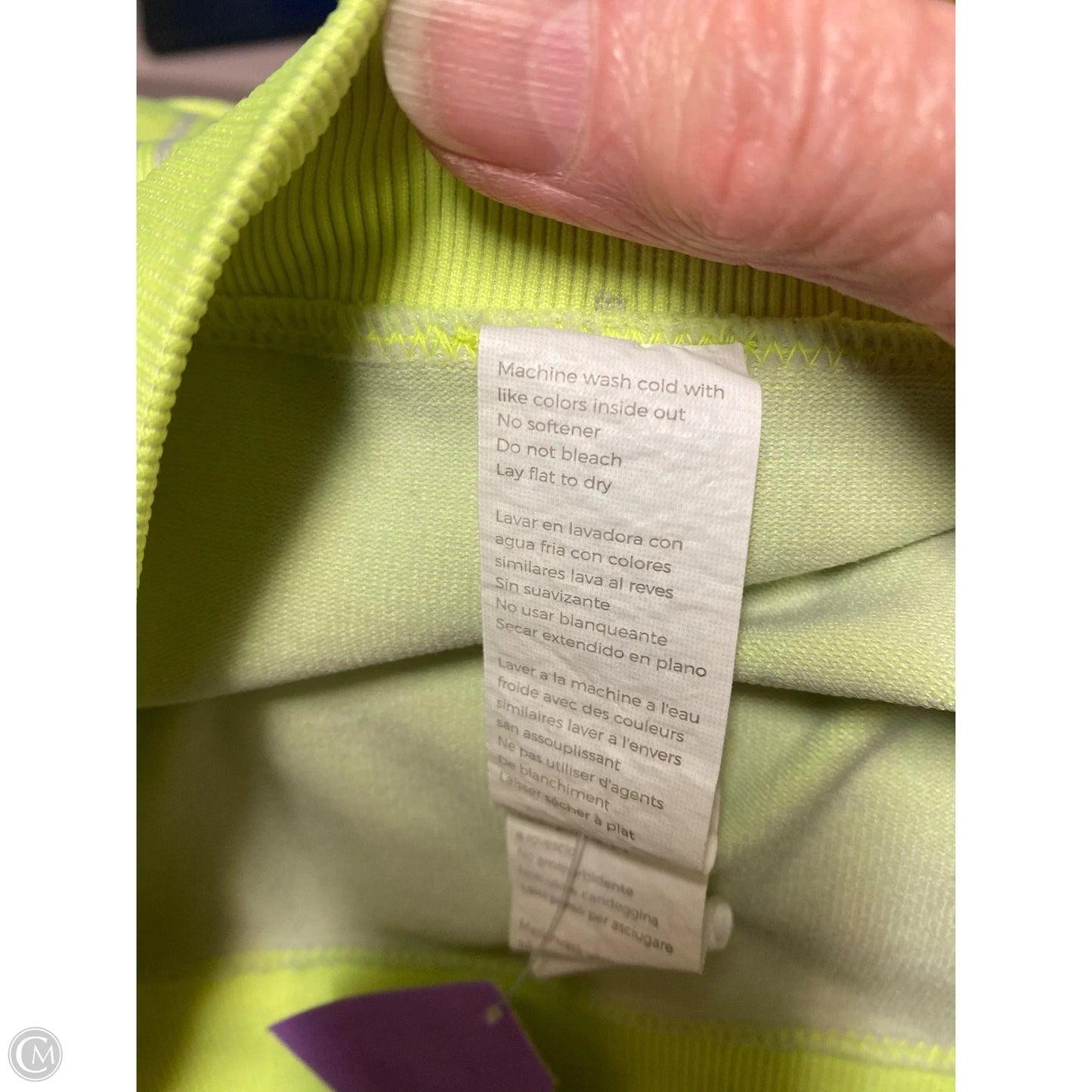 Athletic Pants 2pc By Fabletics In Yellow, Size: S