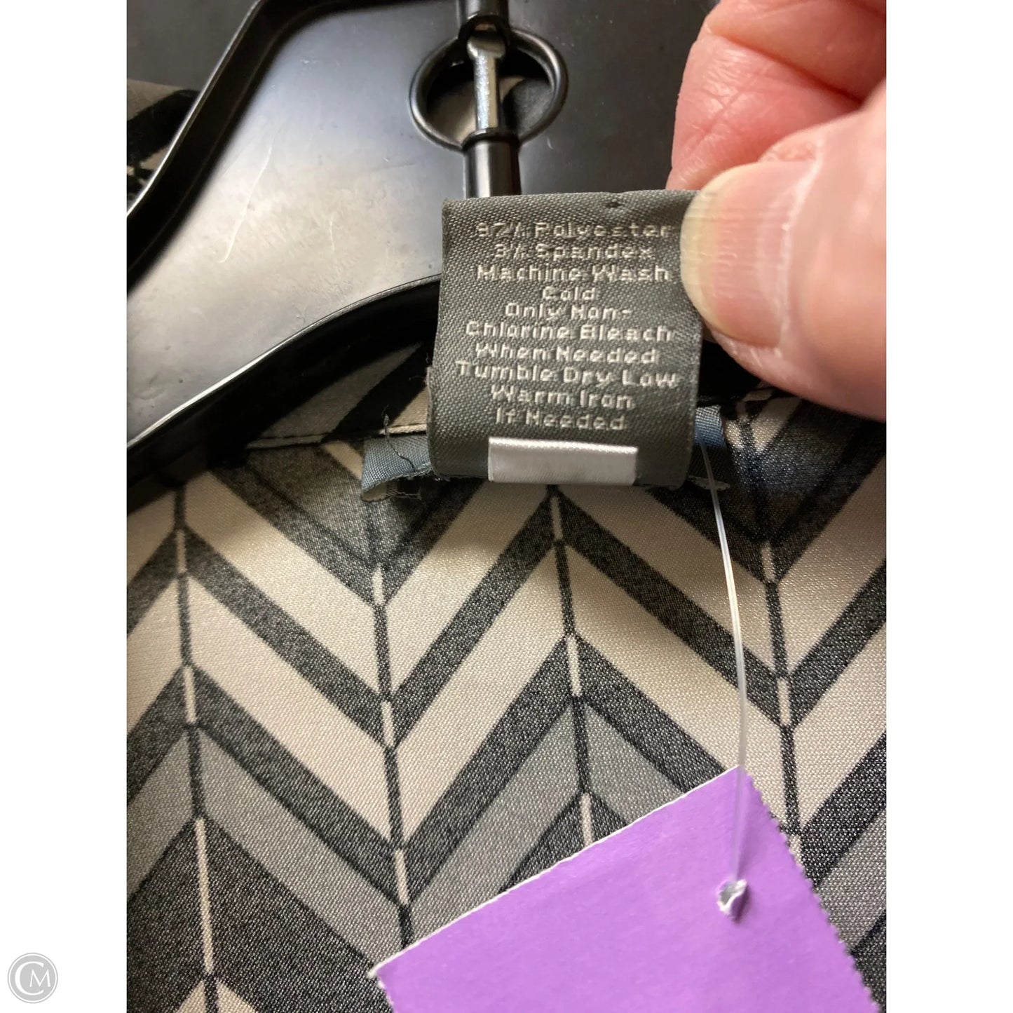 Top Long Sleeve By Ann Taylor In Black, Size: L