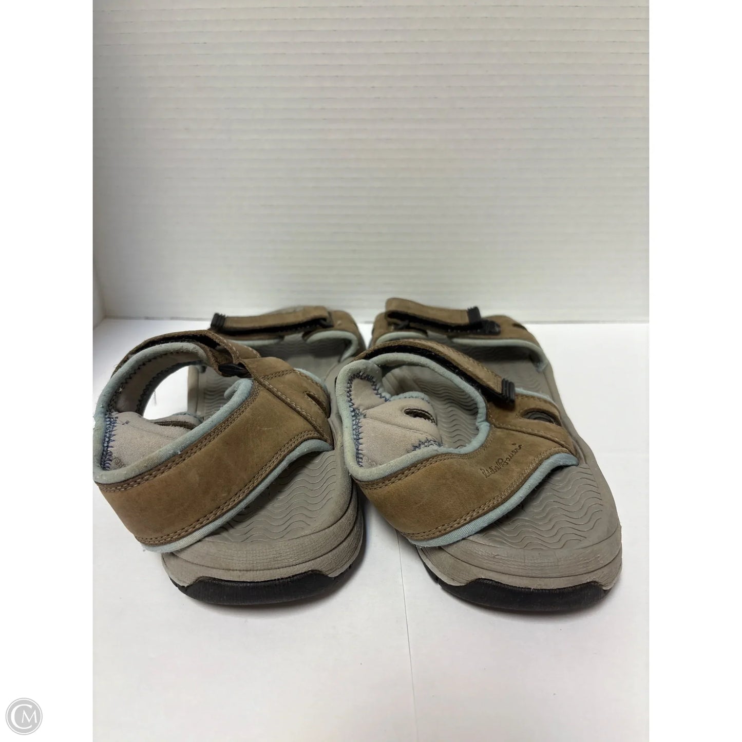 Sandals Flats By Eddie Bauer In Brown, Size: 8