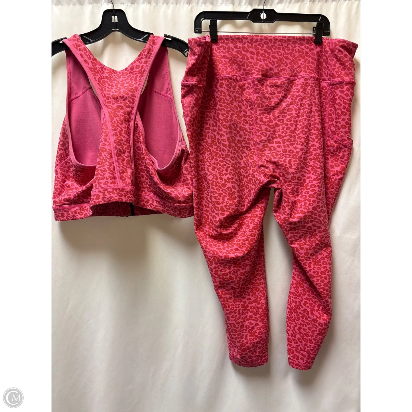 Athletic Pants 2pc By Torrid In Pink, Size: 3x