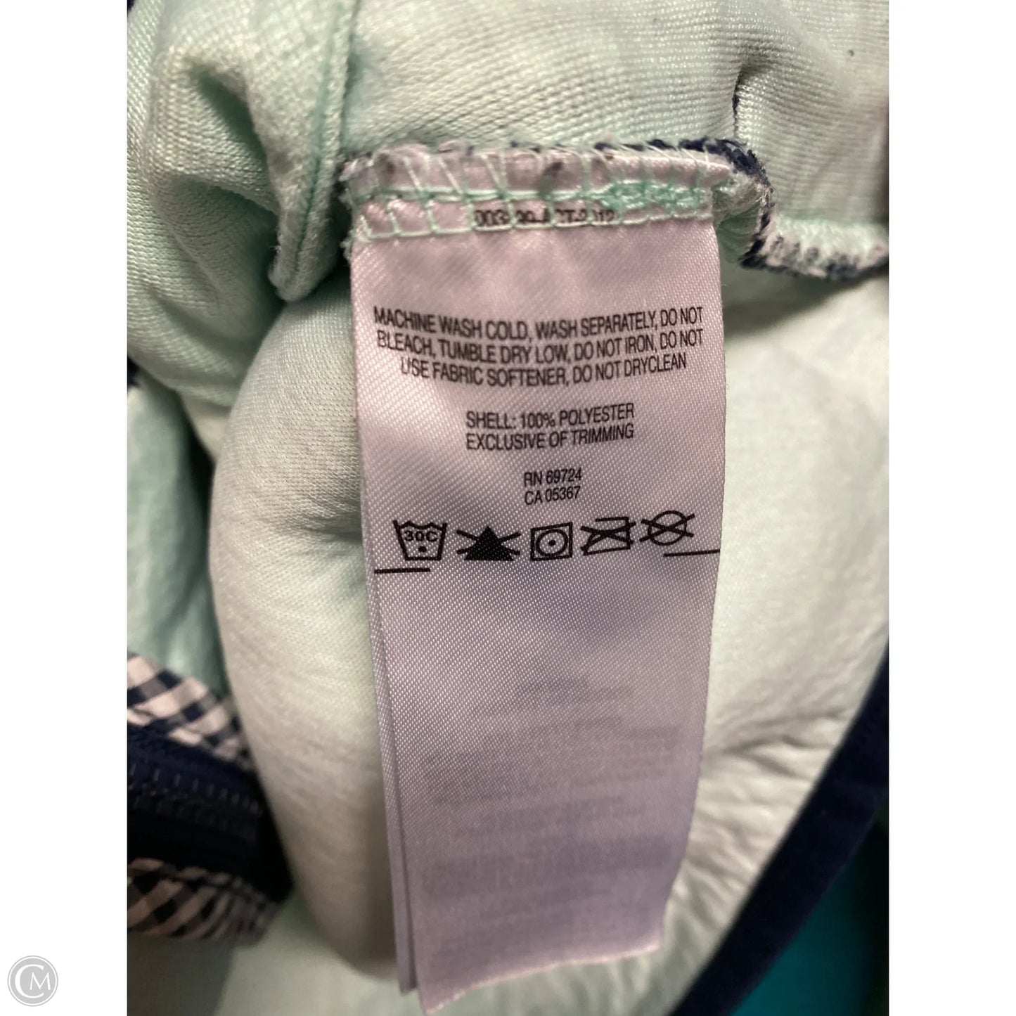 Coat Faux Fur & Sherpa By Columbia In Navy, Size: M