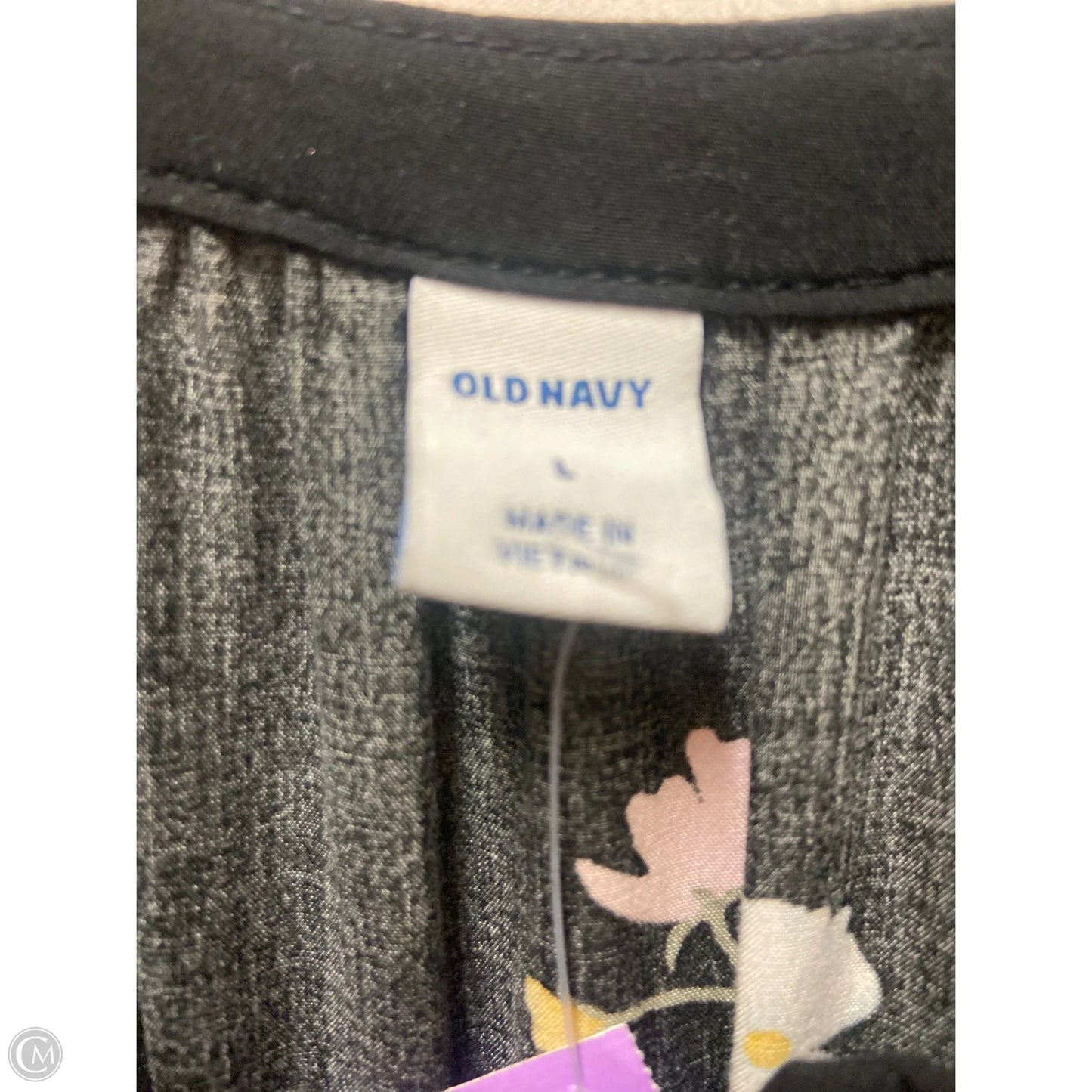 Dress Casual Maxi By Old Navy In Black, Size: L