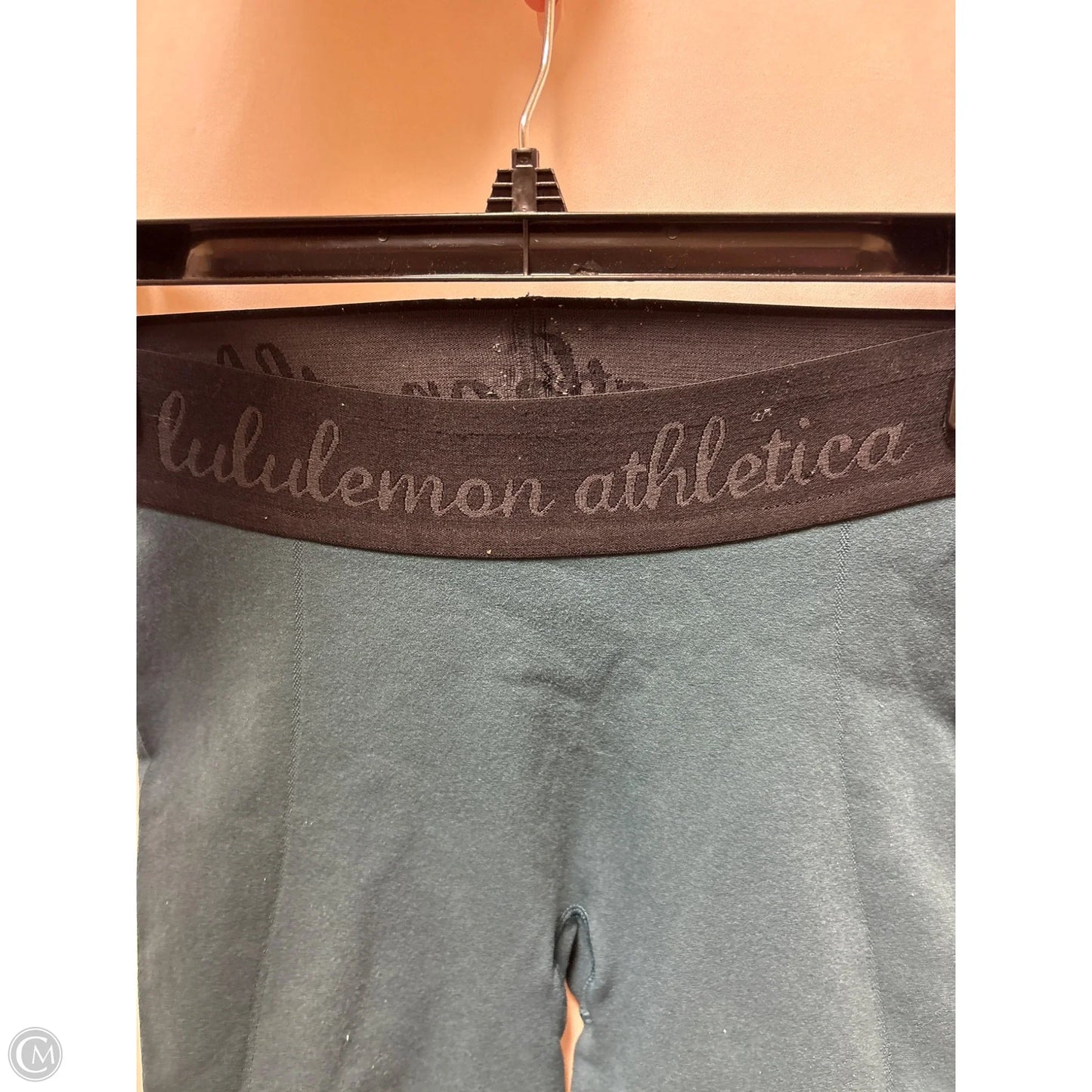 Athletic Leggings By Lululemon In Aqua, Size: S