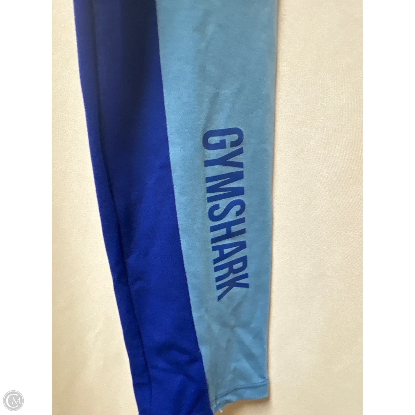 Athletic Leggings By Gym Shark In Blue, Size: S