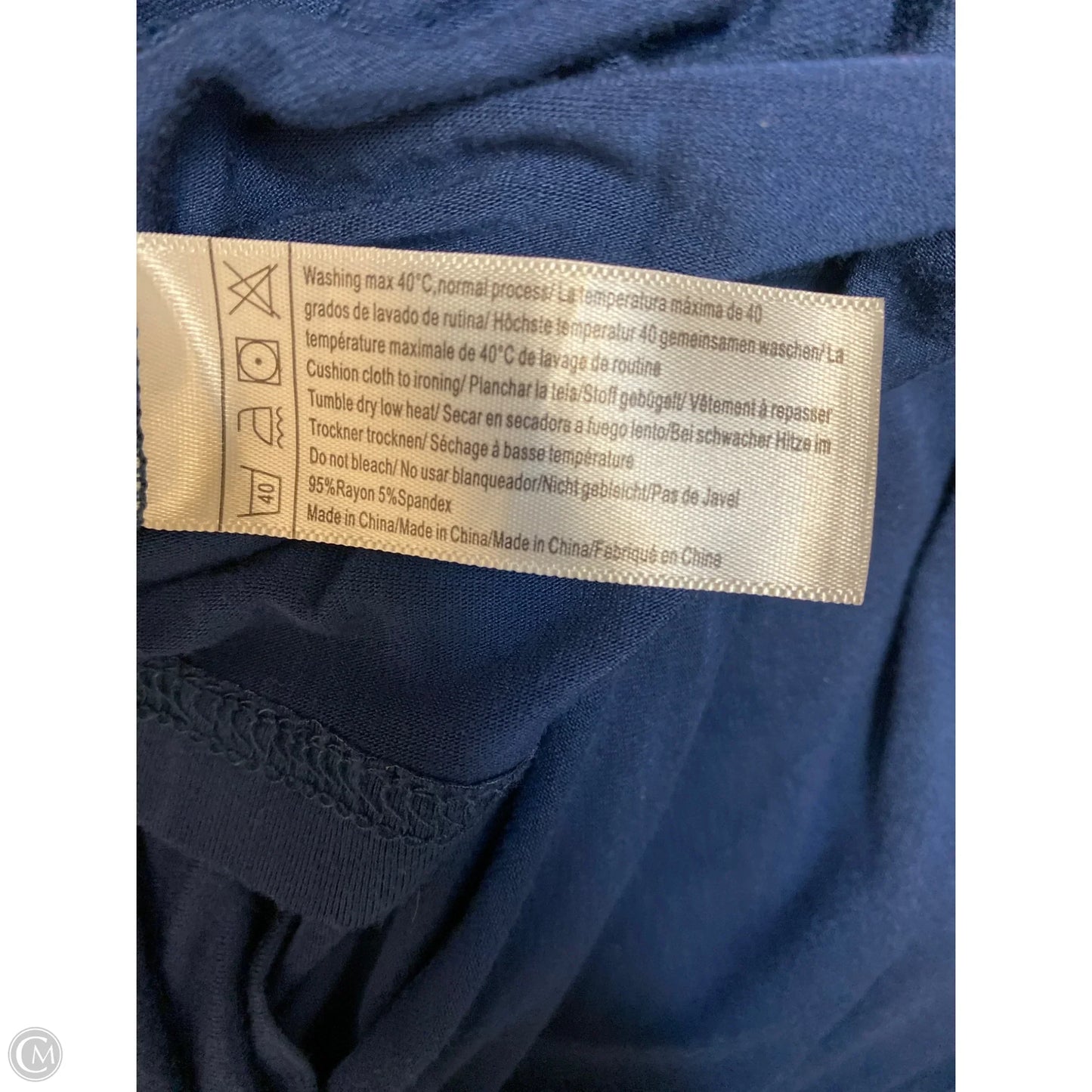 Pajamas 2pc By Clothes Mentor In Navy, Size: L