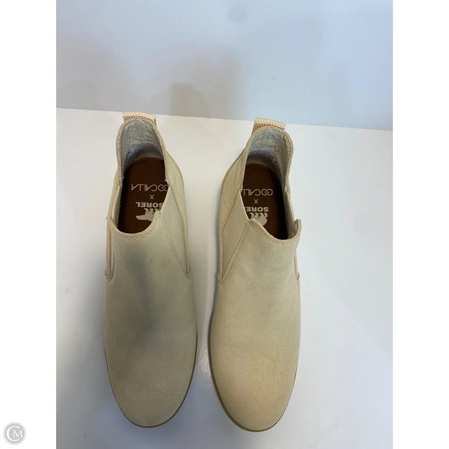 Boots Ankle Flats By Sorel In Cream, Size: 9.5