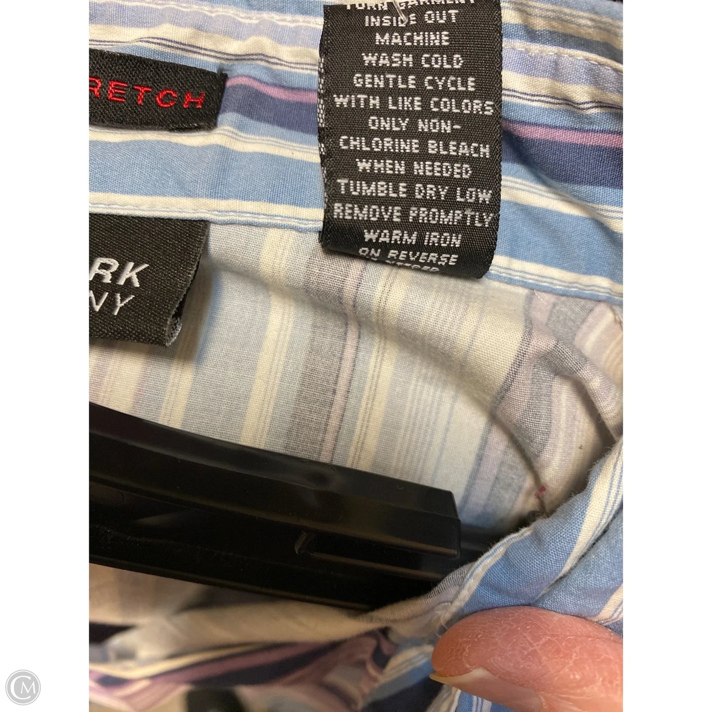 Top Long Sleeve By New York And Co In Purple, Size: Xl