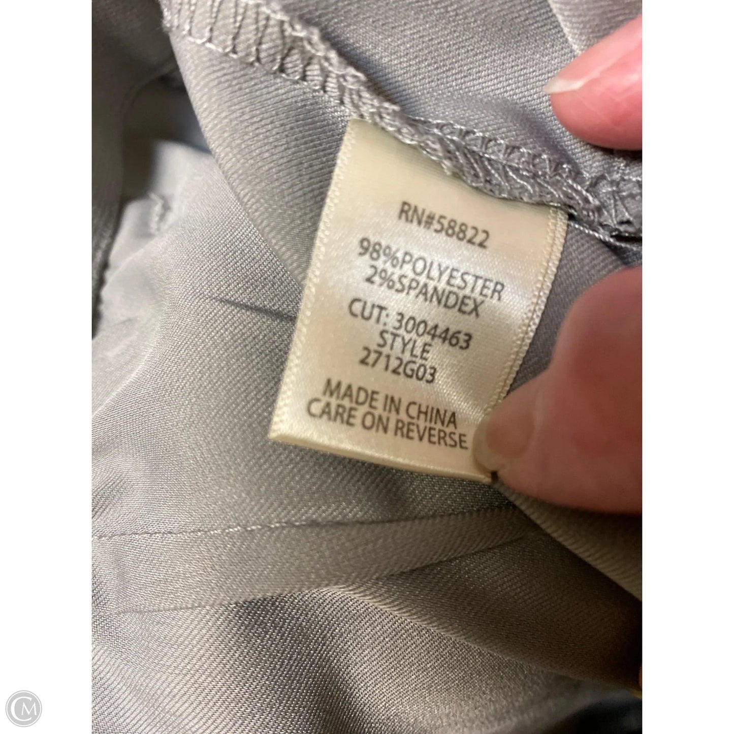 Pants Dress By Max Studio In Grey, Size: Xl