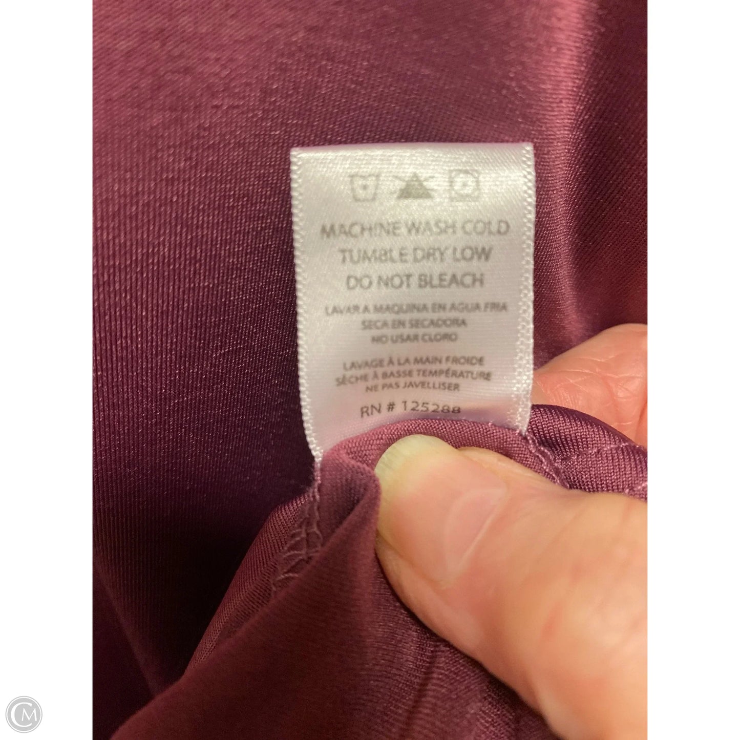 Athletic Top Short Sleeve By Aeropostale In Purple, Size: 1x