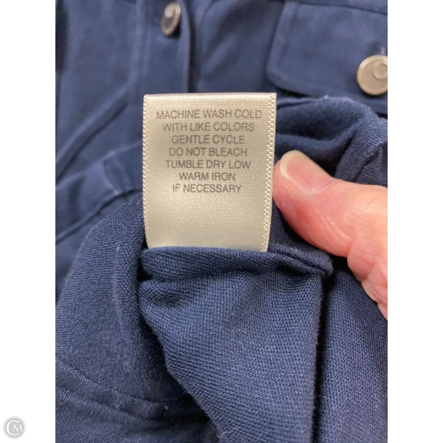 Jacket Other By Christopher And Banks In Blue, Size: L