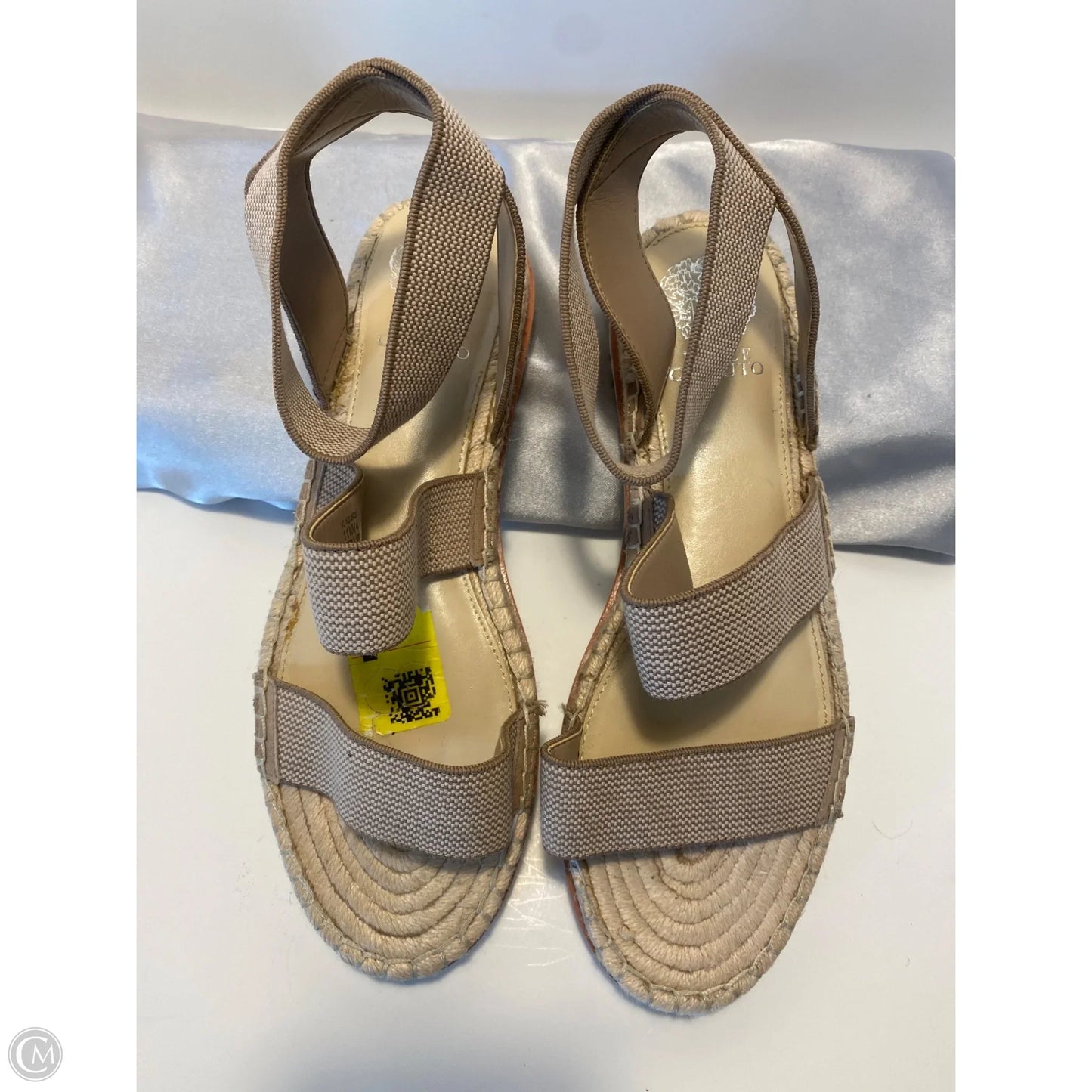 Sandals Flats By Vince Camuto In Taupe, Size: 11