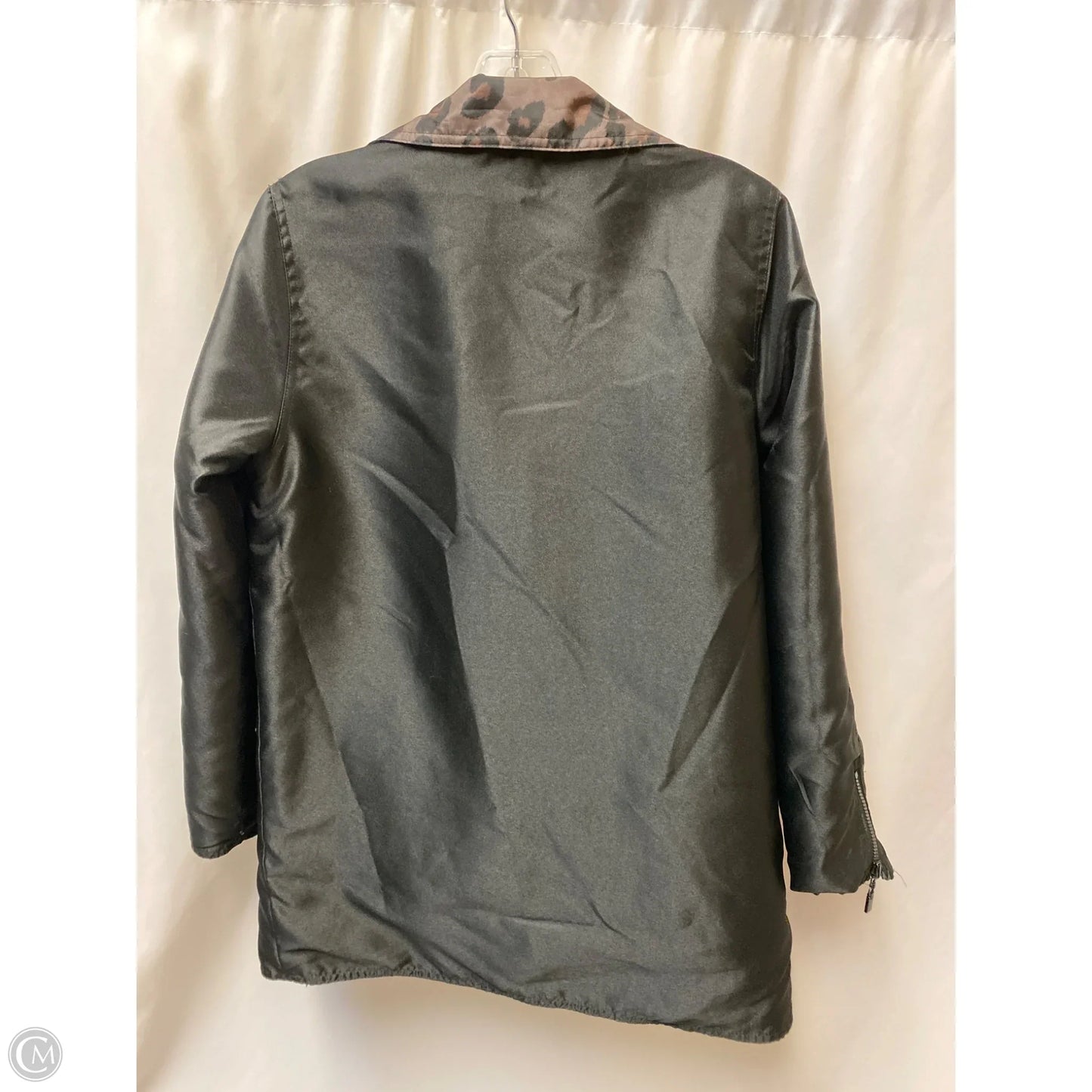 Jacket Utility By Clothes Mentor In Black, Size: L