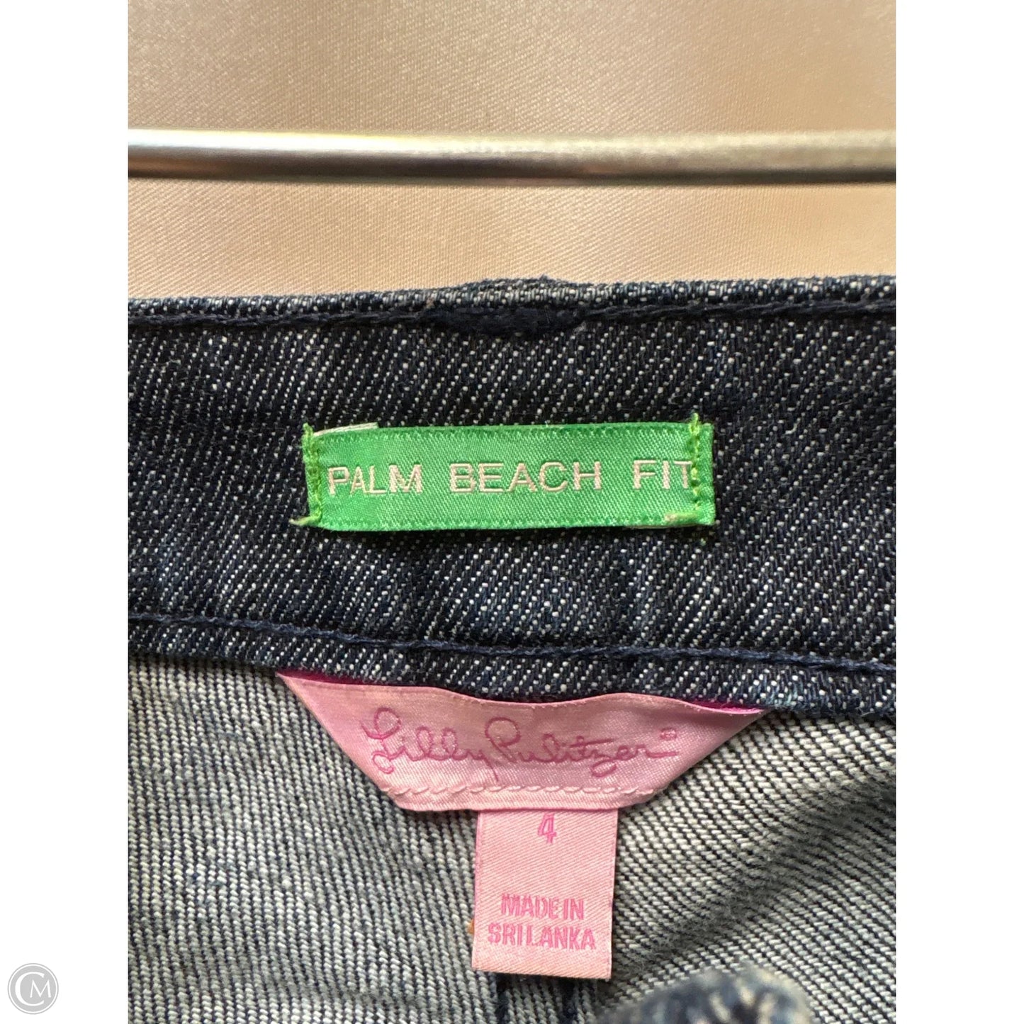 Jeans Designer By Lilly Pulitzer In Blue Denim, Size: 4