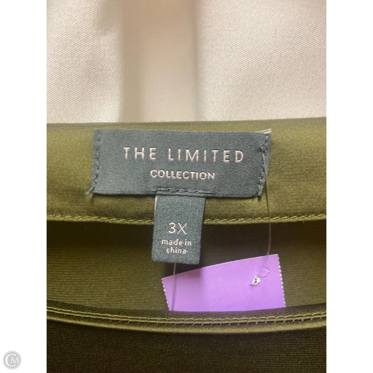 Top Long Sleeve By Limited In Green, Size: 3x