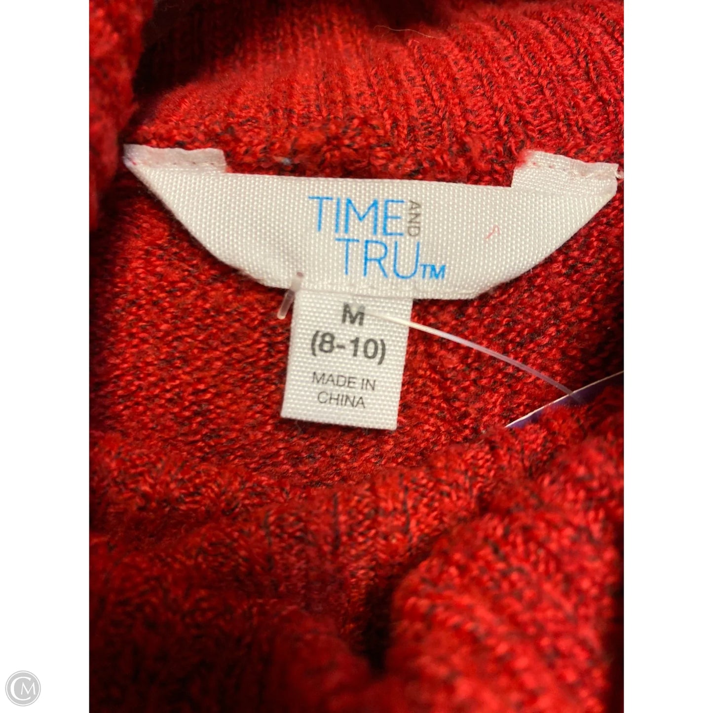 Sweater By Time And Tru In Rose Gold, Size: M