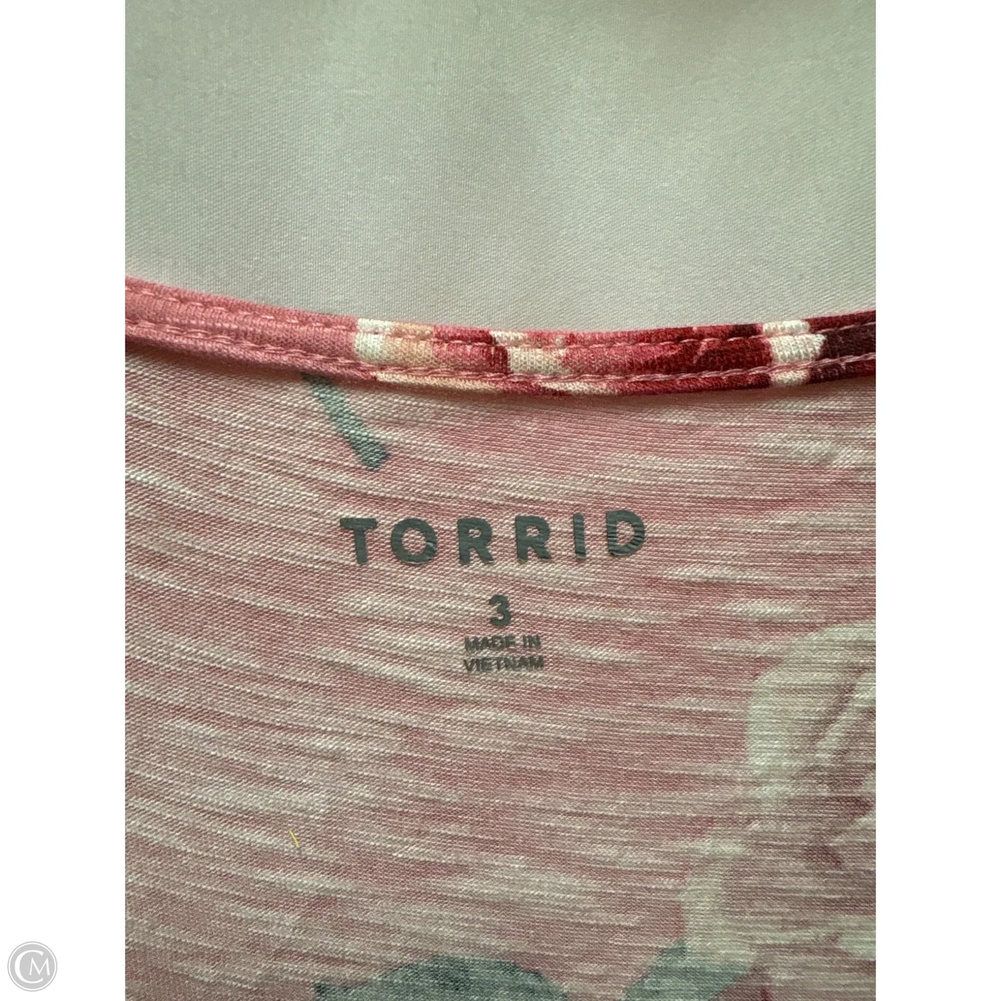 Top Long Sleeve By Torrid In Pink, Size: 3x