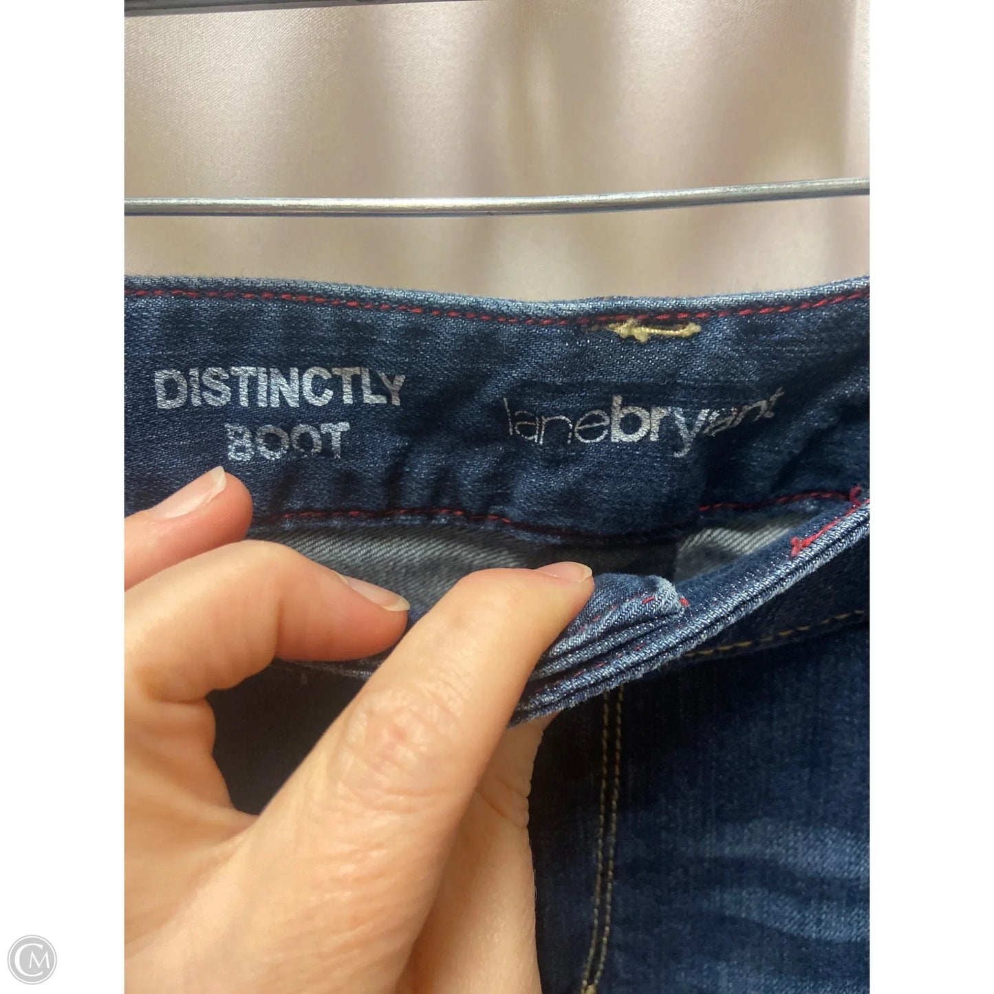 Jeans Boot Cut By Lane Bryant In Blue Denim, Size: 16