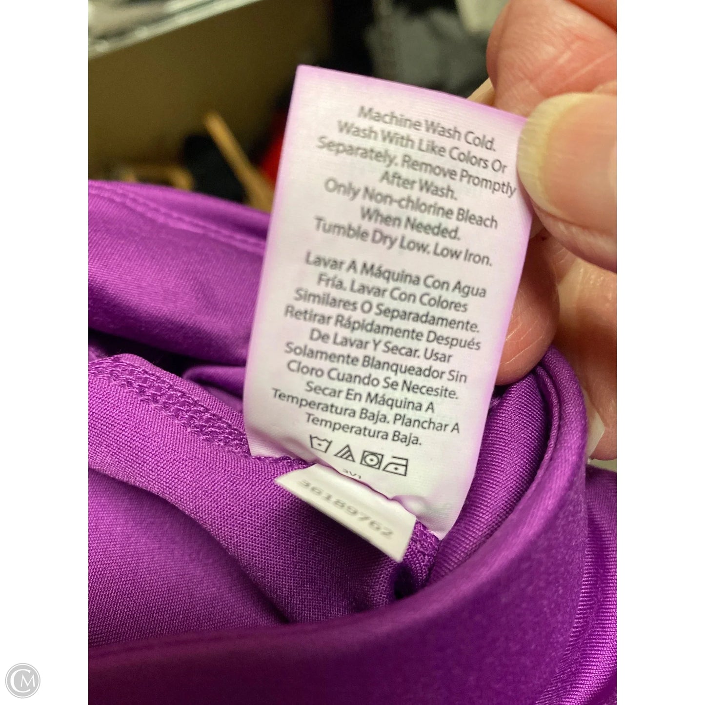 Athletic Shorts By Athletic Works In Purple, Size: L