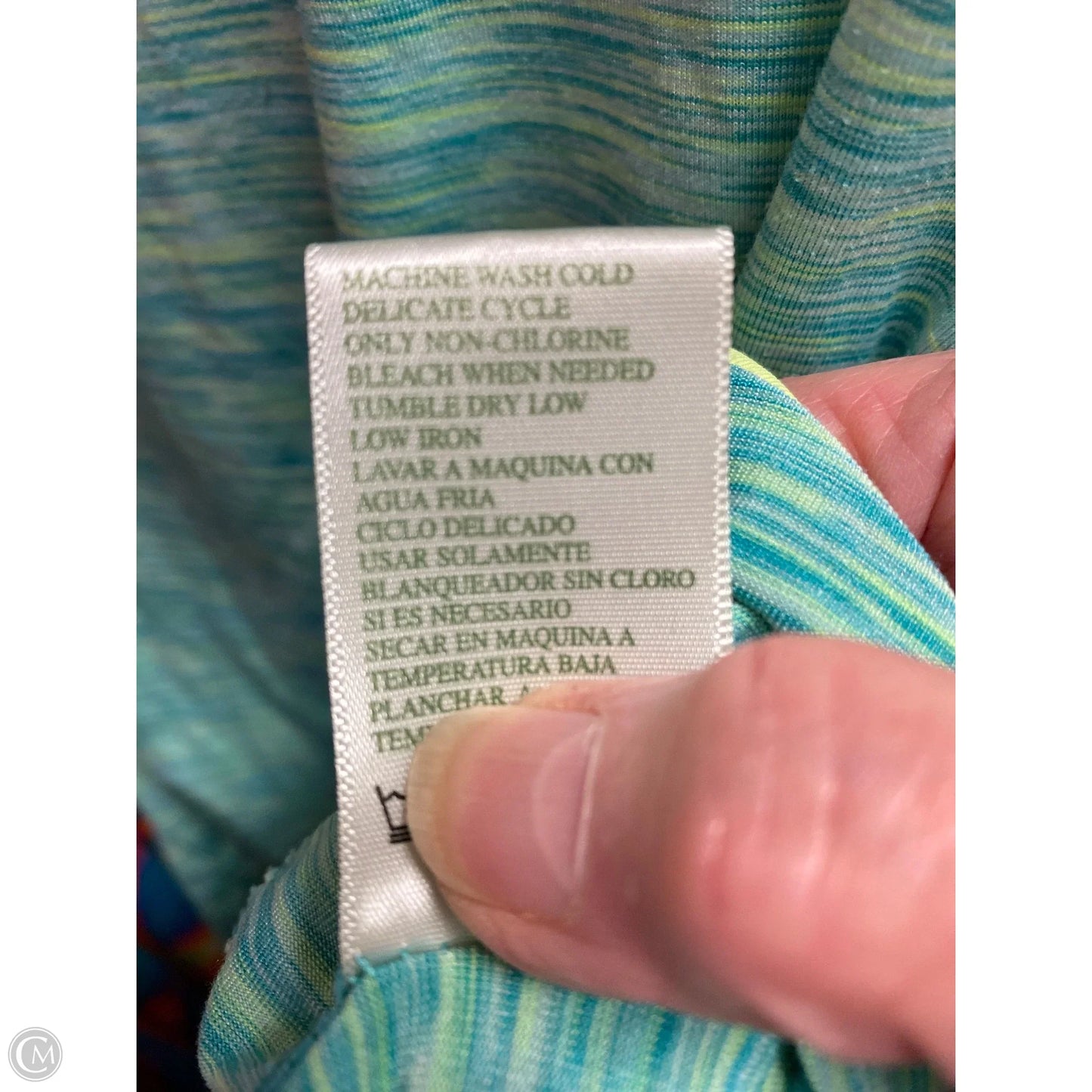 Athletic Tank Top By Clothes Mentor In Green, Size: L