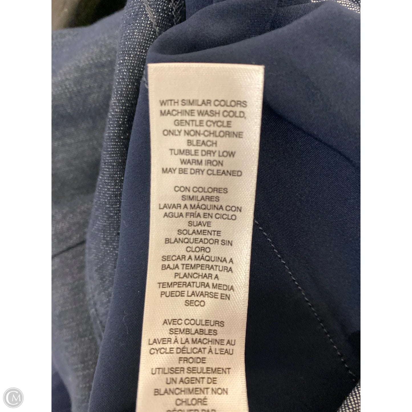 Jeans Straight By Chicos In Blue, Size: M