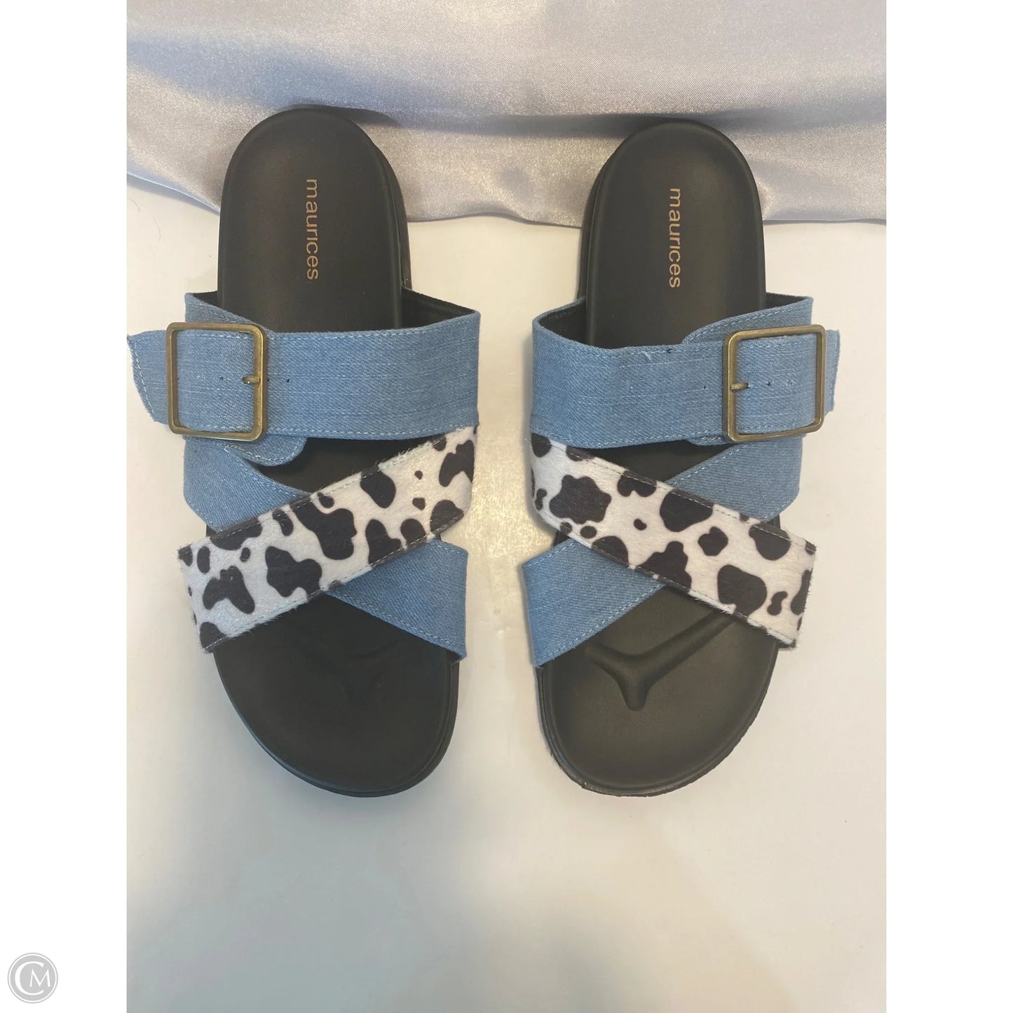 Sandals Flats By Maurices In Blue, Size: 9