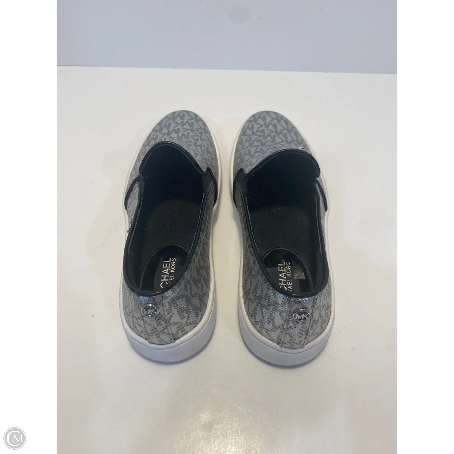 Shoes Flats By Michael By Michael Kors In Silver, Size: 7