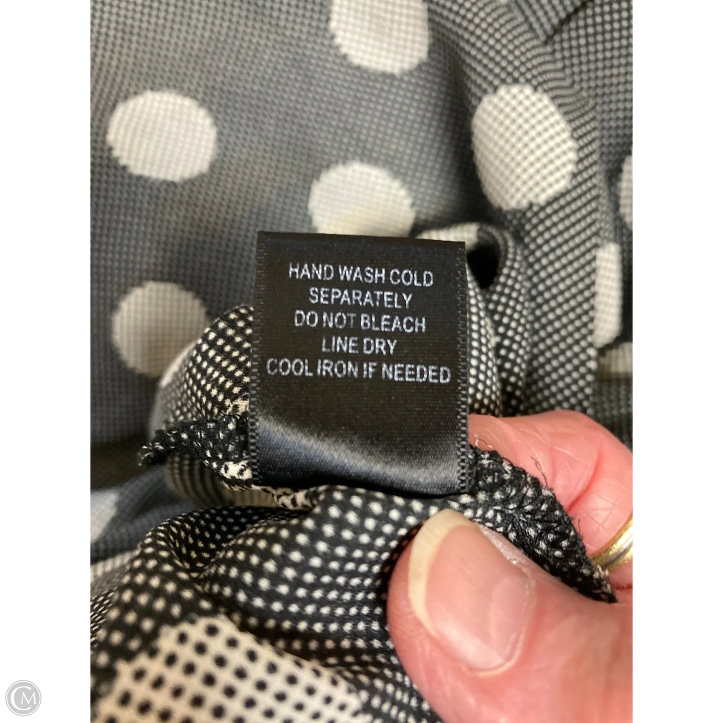 Top Long Sleeve By Pleione In Black, Size: M