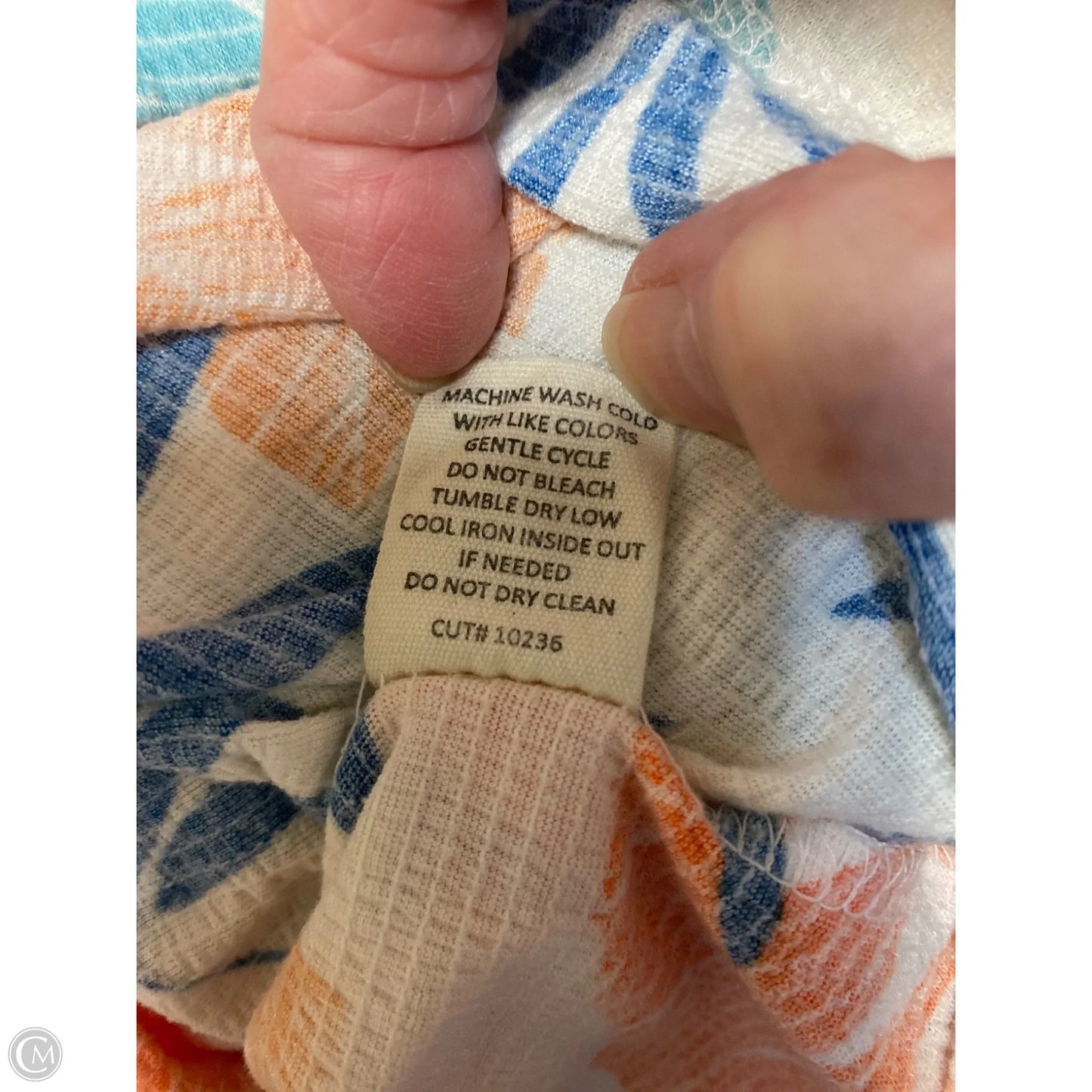 Top Short Sleeve By Joie In Orange, Size: M