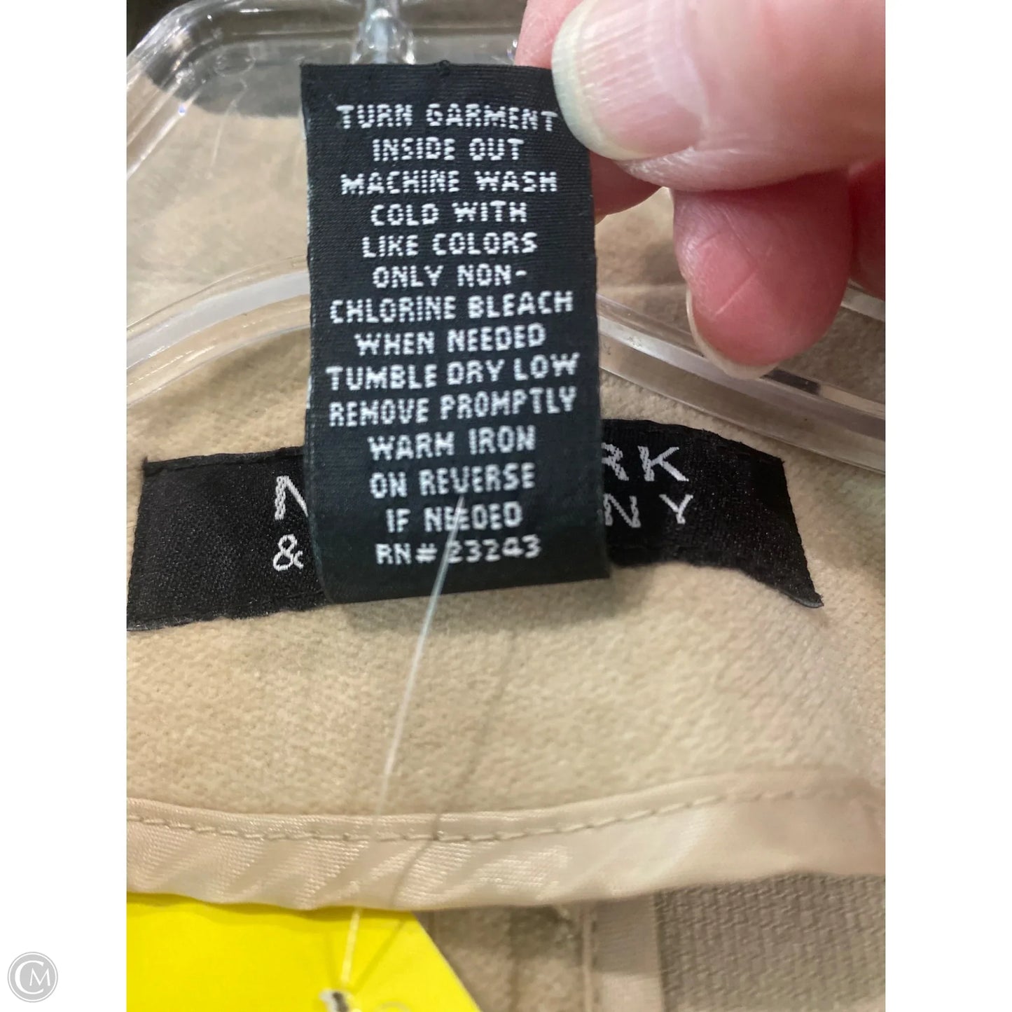 Blazer By New York And Co In Tan, Size: 1x