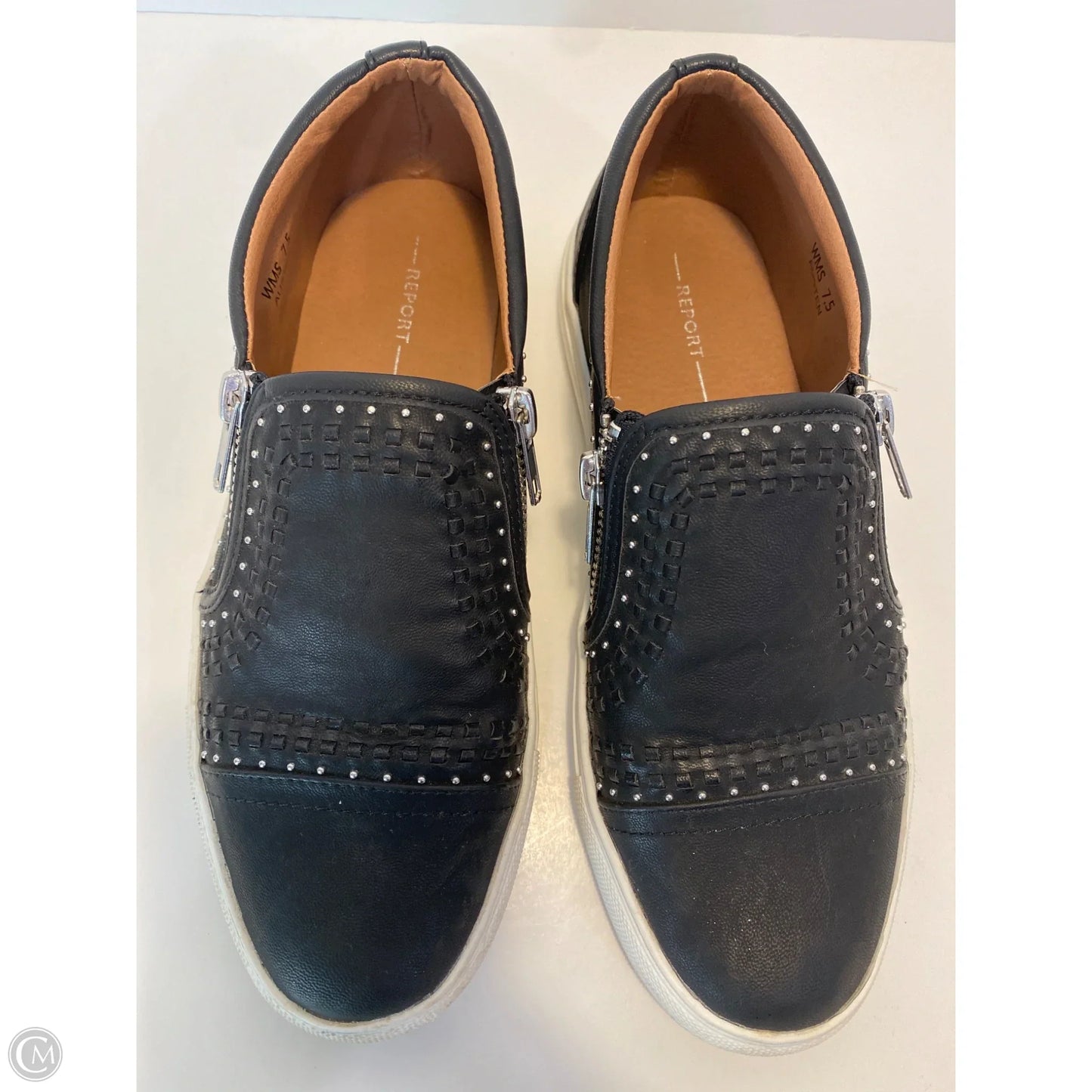 Shoes Sneakers By Report In Black, Size: 7.5