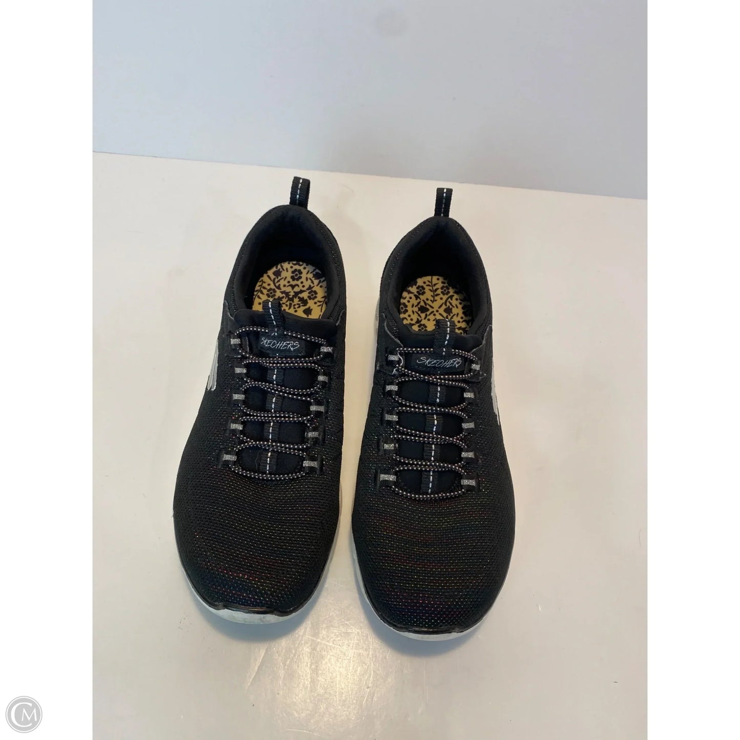 Shoes Athletic By Skechers In Black, Size: 8.5