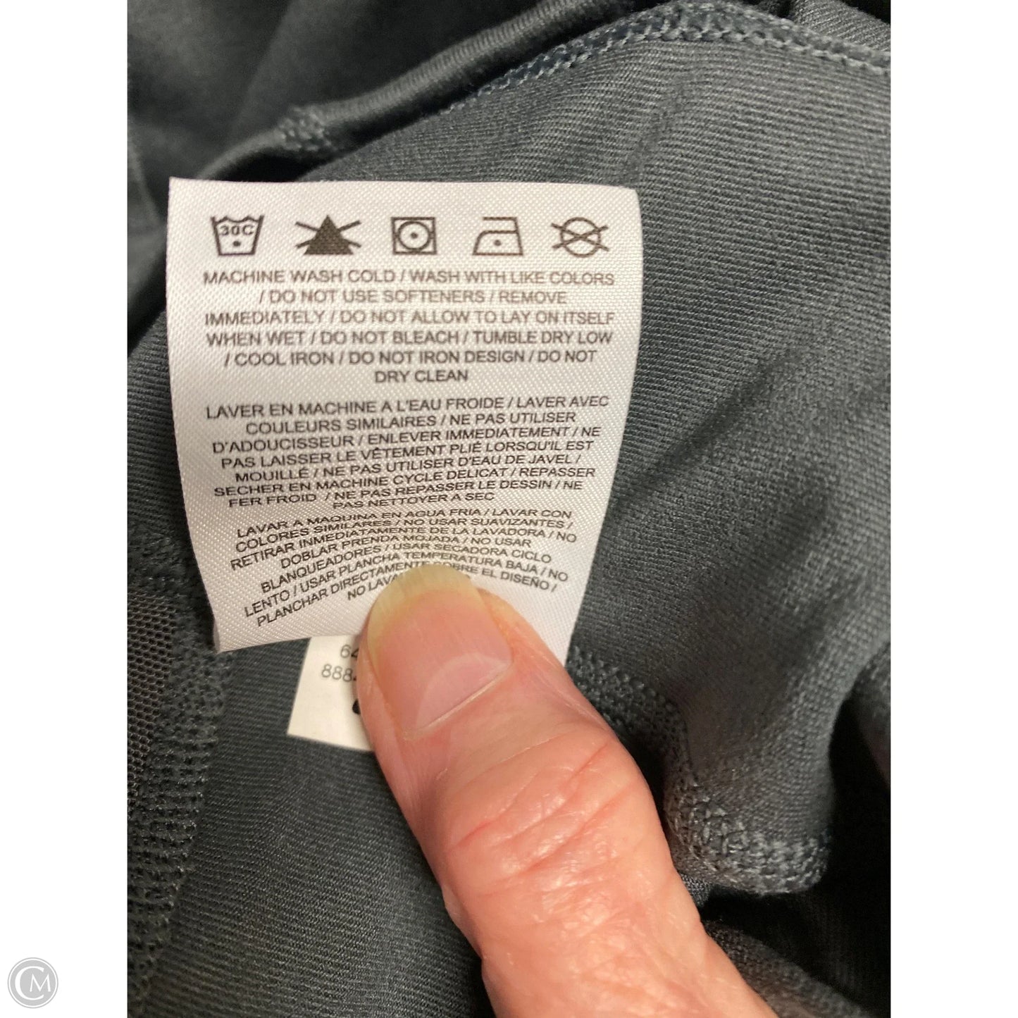 Athletic Tank Top By Nike In Grey, Size: L