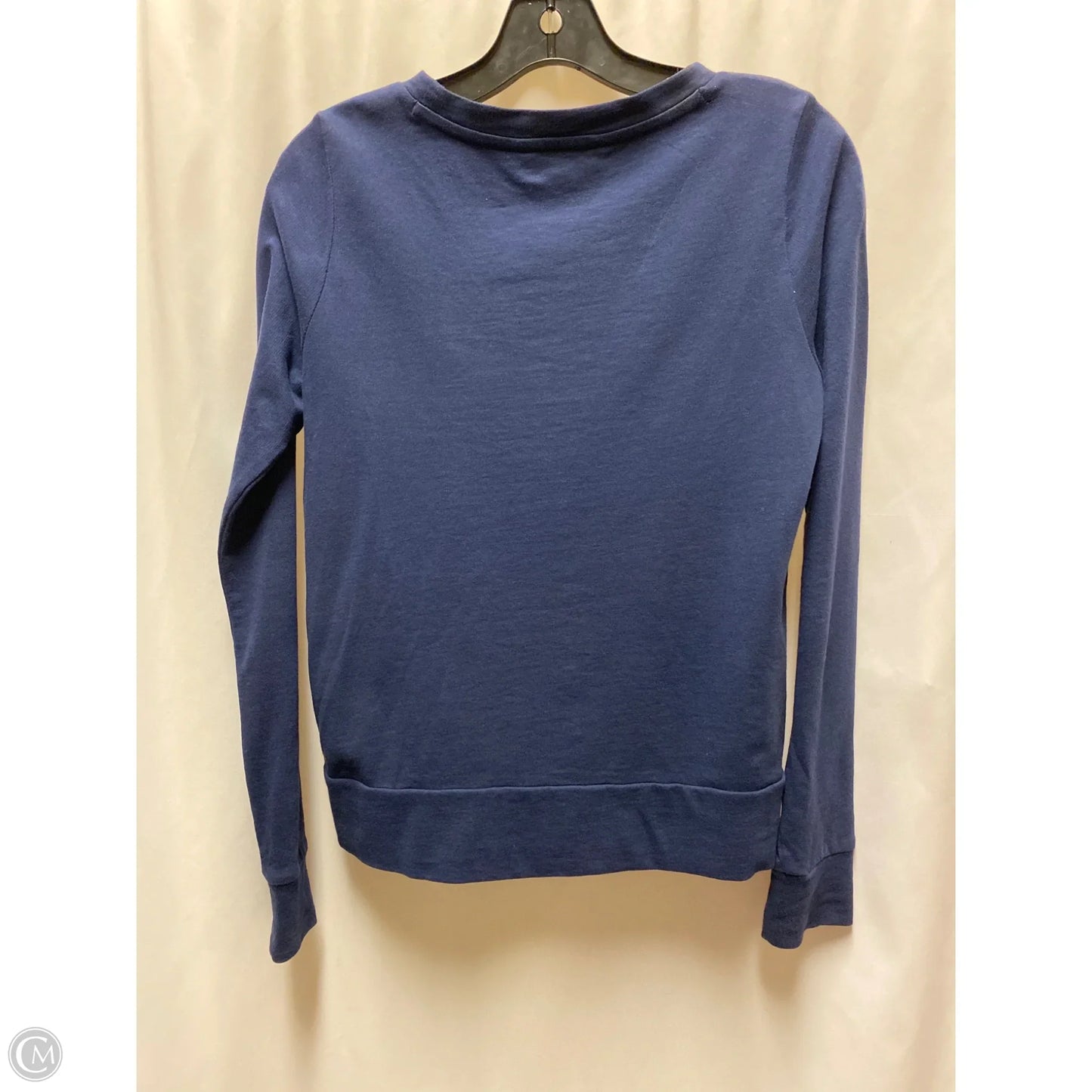 Top Long Sleeve Designer By Lilly Pulitzer In Navy, Size: Xxs