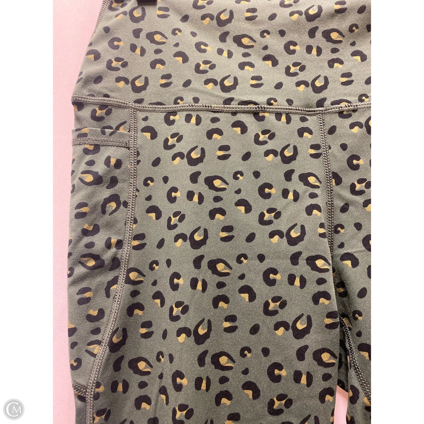 Athletic Leggings By Clothes Mentor In Green, Size: L