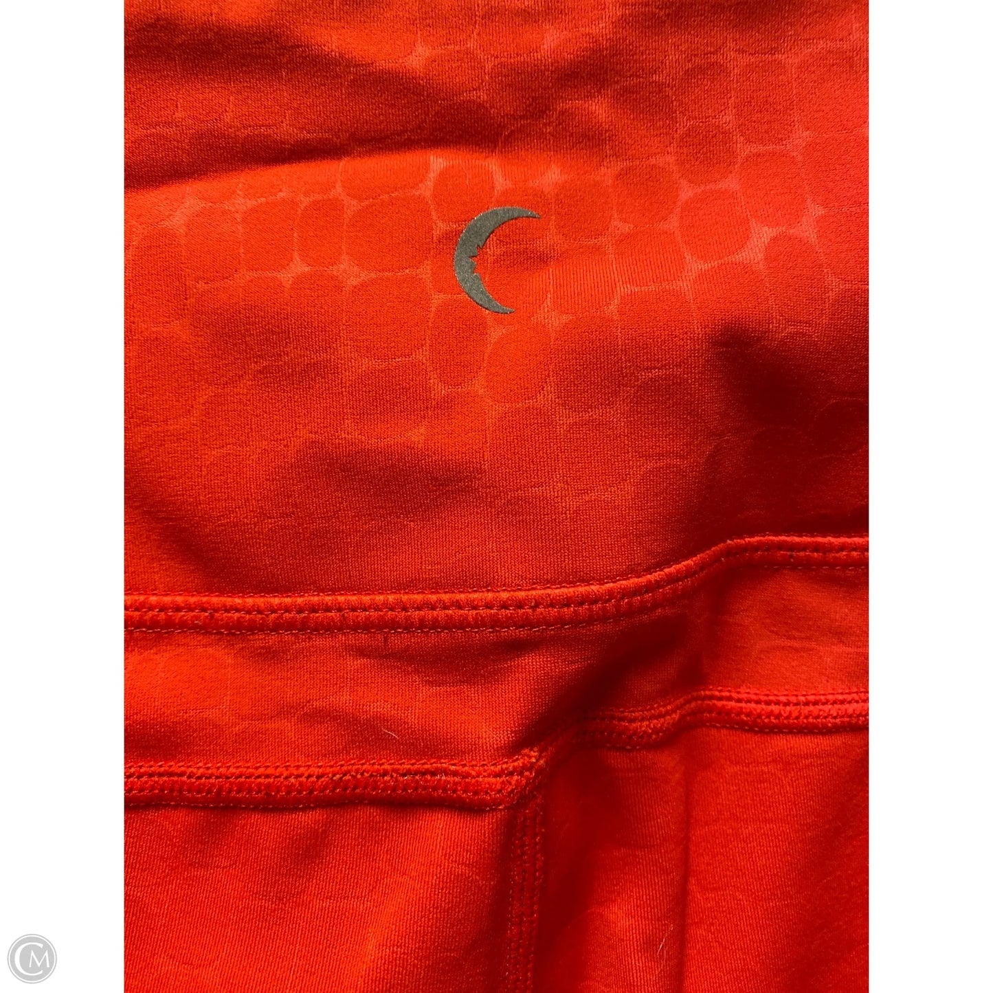 Athletic Leggings By Zyia In Red, Size: L