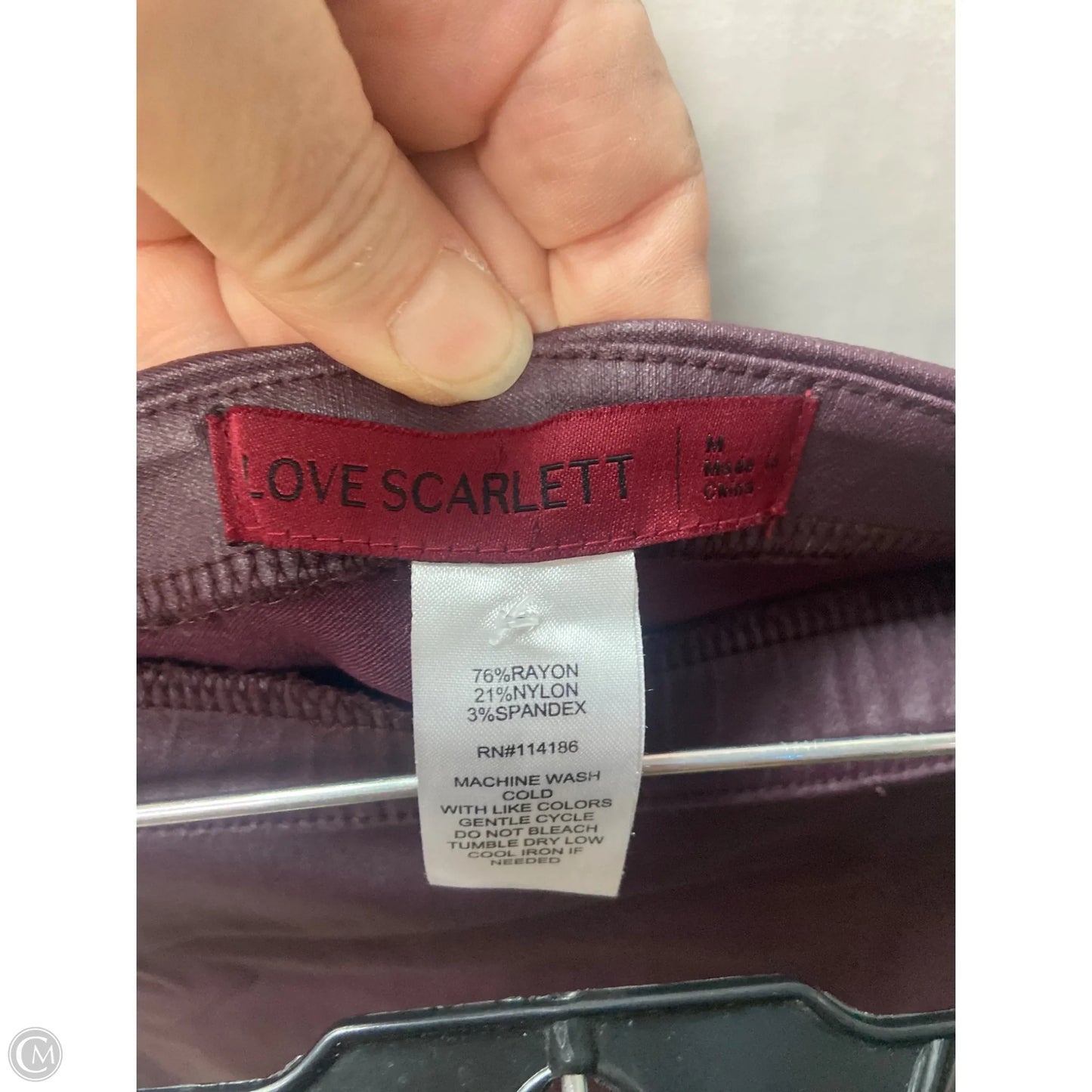 Skirt Mini & Short By Love Scarlett In Purple, Size: M