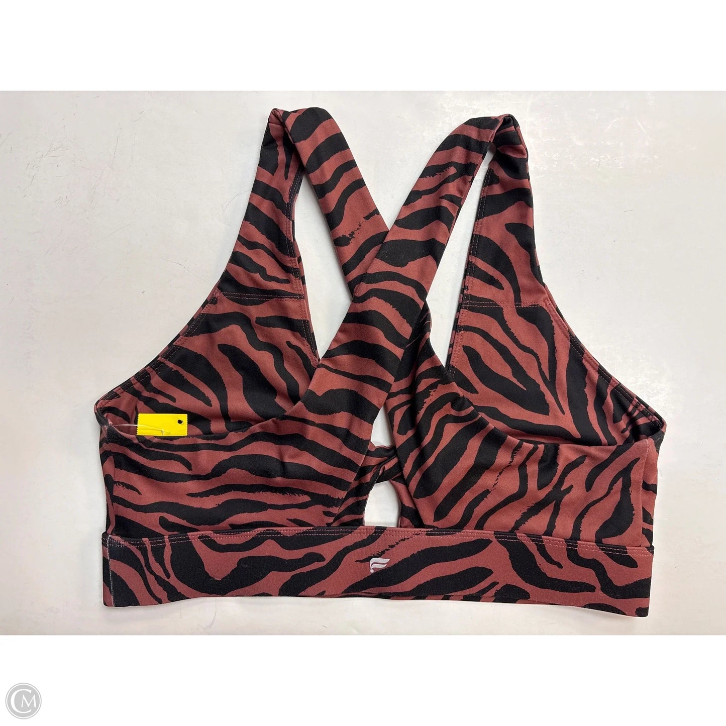 Athletic Bra By Fabletics In Copper, Size: L