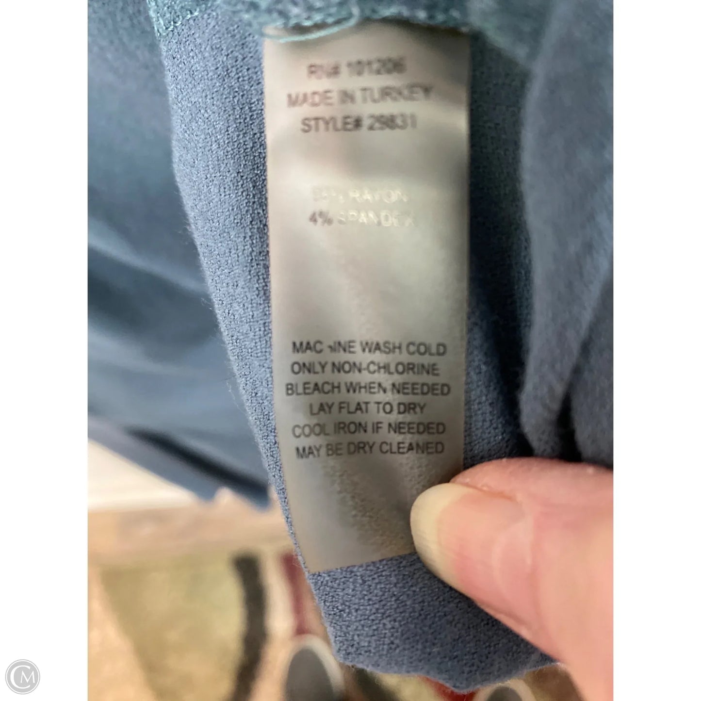 Dress Casual Maxi By Soft Surroundings In Blue, Size: M