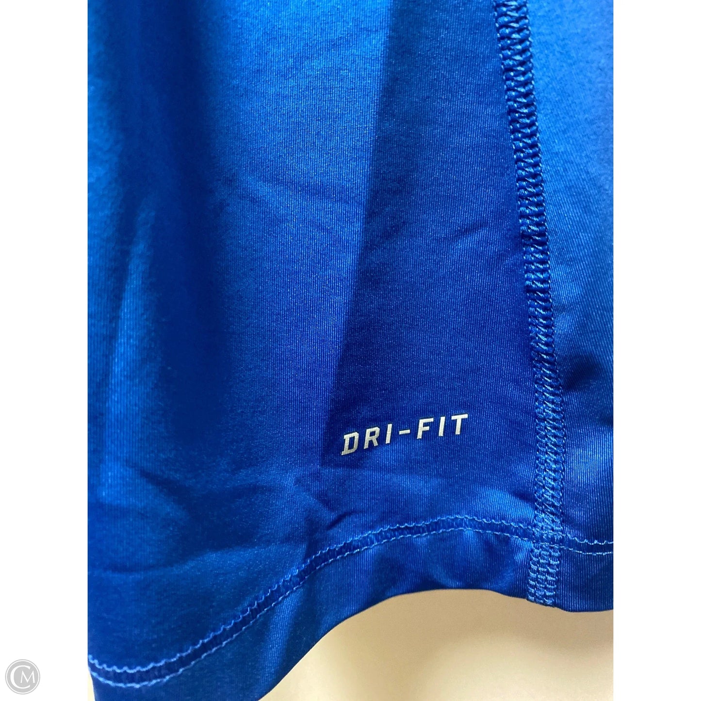 Athletic Tank Top By Nike In Blue, Size: S