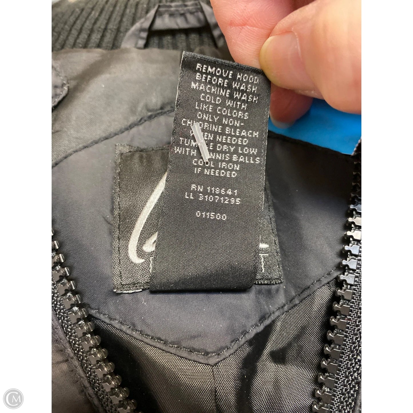 Coat Parka By Lane Bryant In Black, Size: L