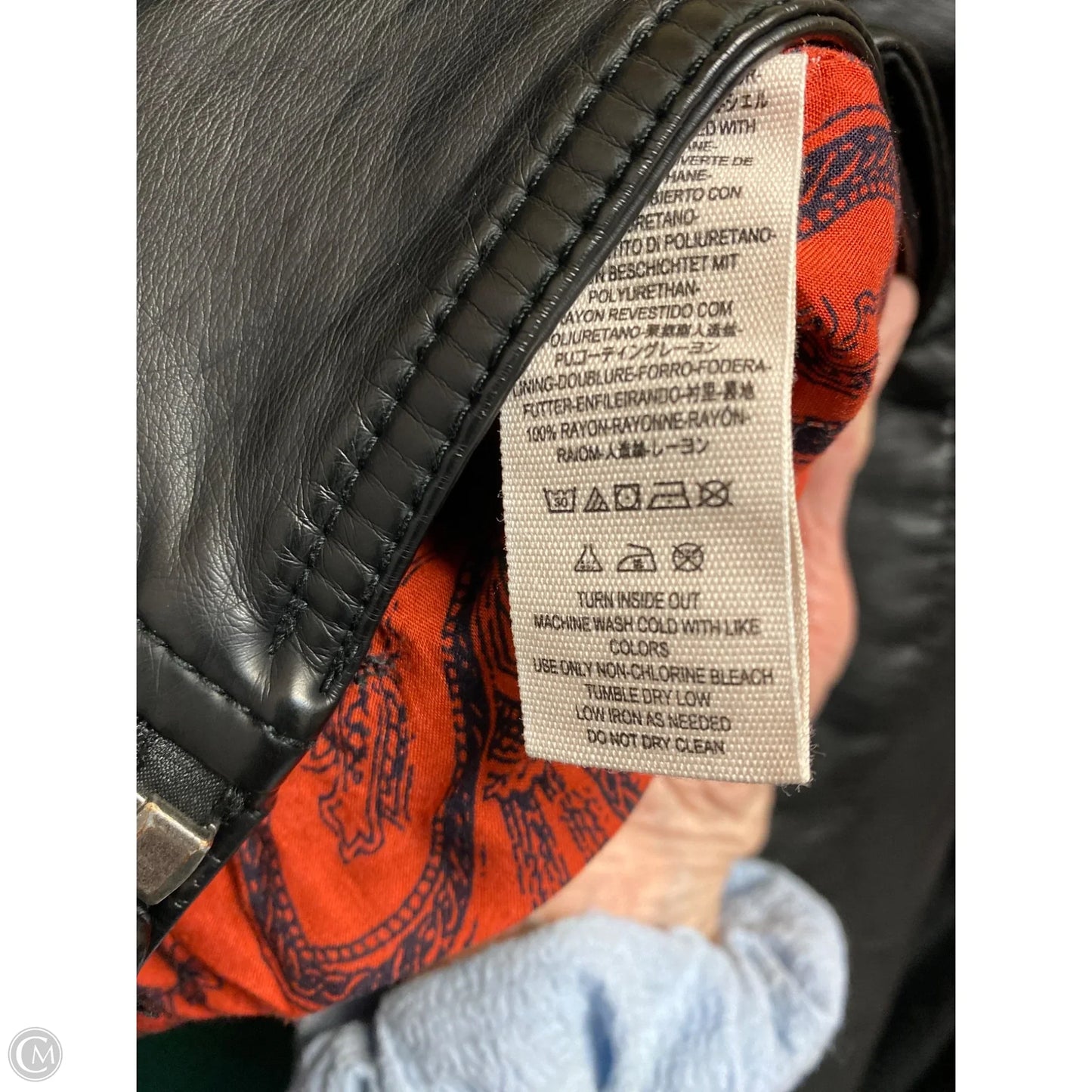 Jacket Moto By Free People In Black, Size: L